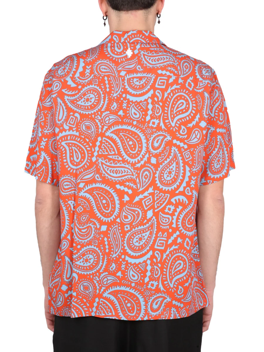 MARCELO BURLON COUNTY OF MILAN Paisley Hawaii Shirt - Image 3