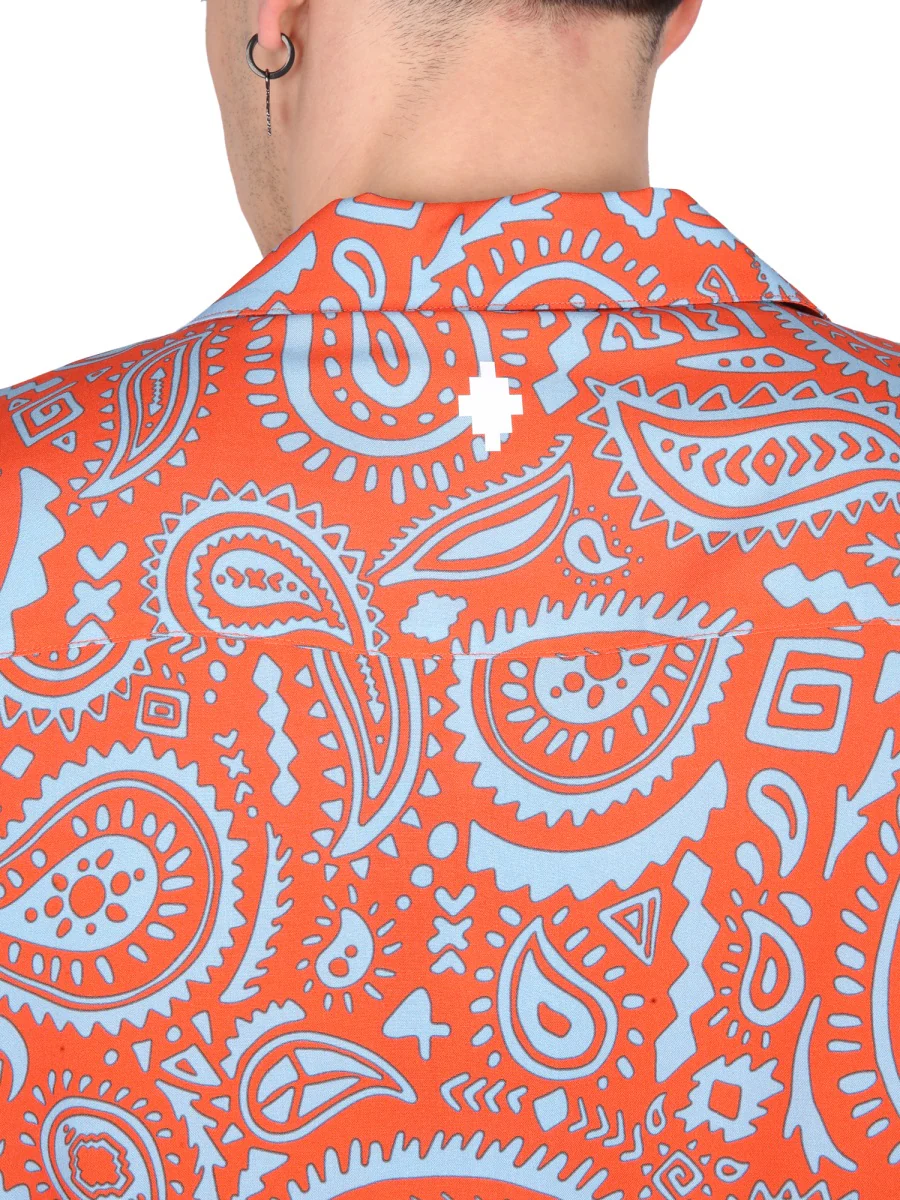 MARCELO BURLON COUNTY OF MILAN Paisley Hawaii Shirt - Image 4