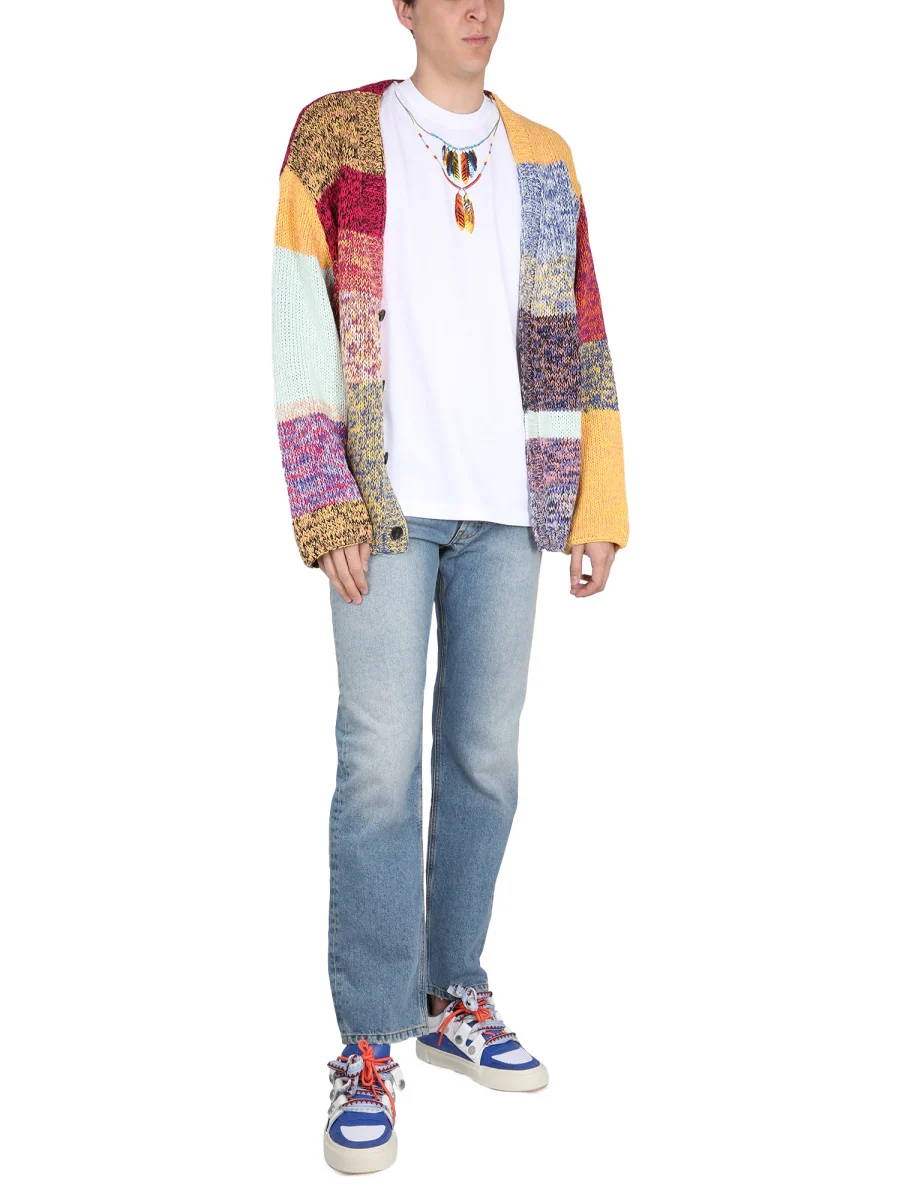MARCELO BURLON COUNTY OF MILAN Slim Fit Cotton Denim Jeans - Image 2