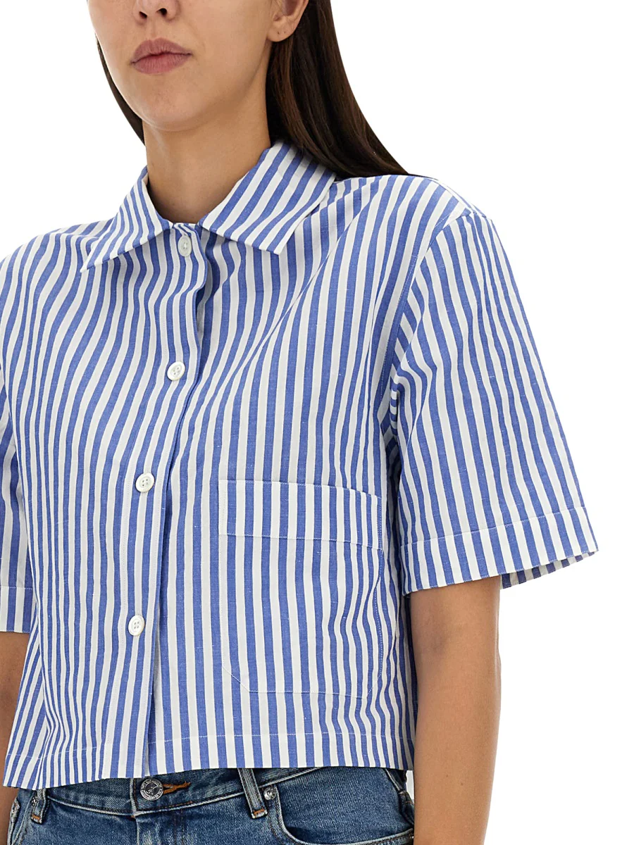 MARGARET HOWELL Candy Stripe Shirt - Image 3