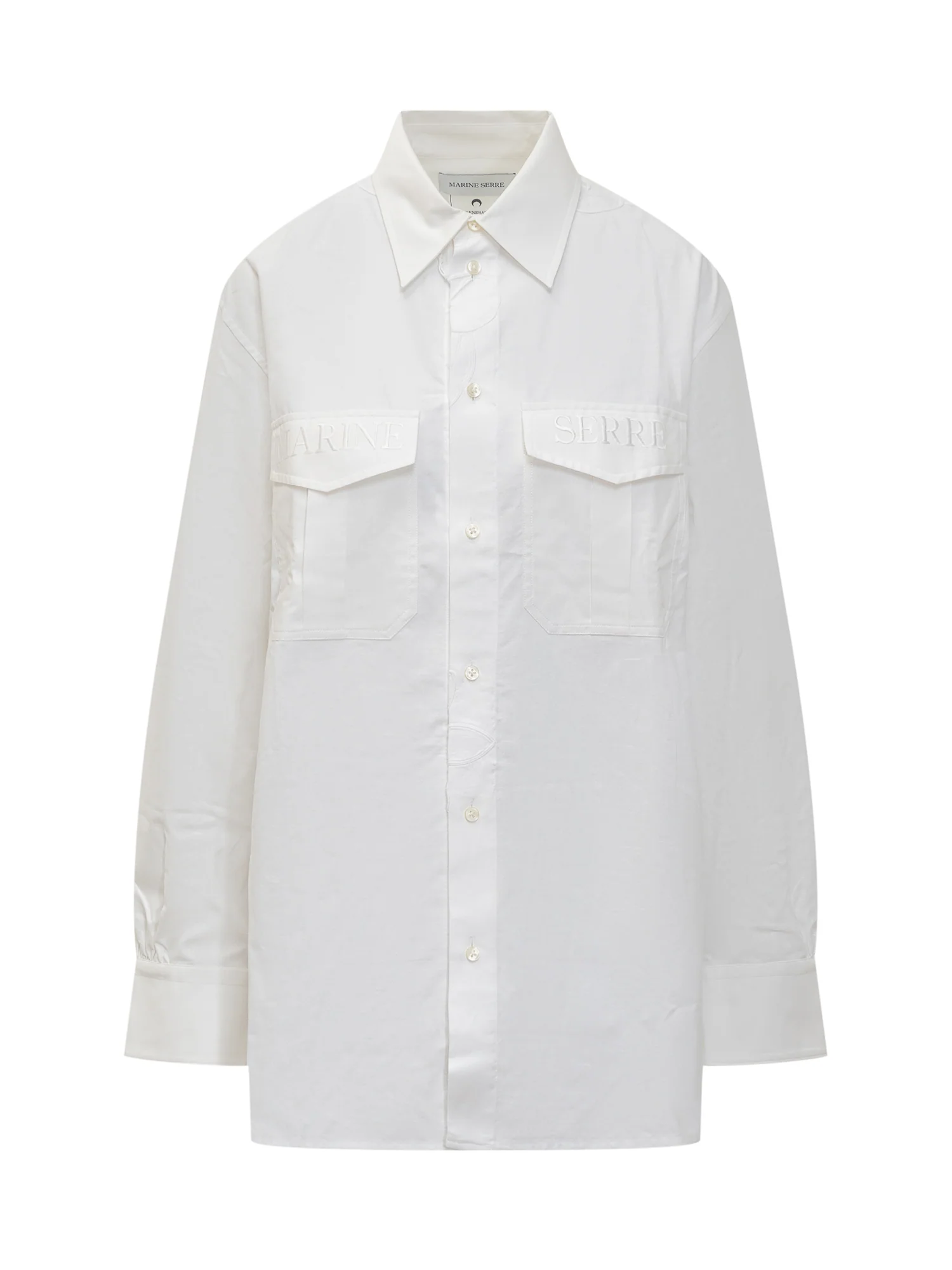 Marine Serre Classic Cotton Shirt - SS25 Release