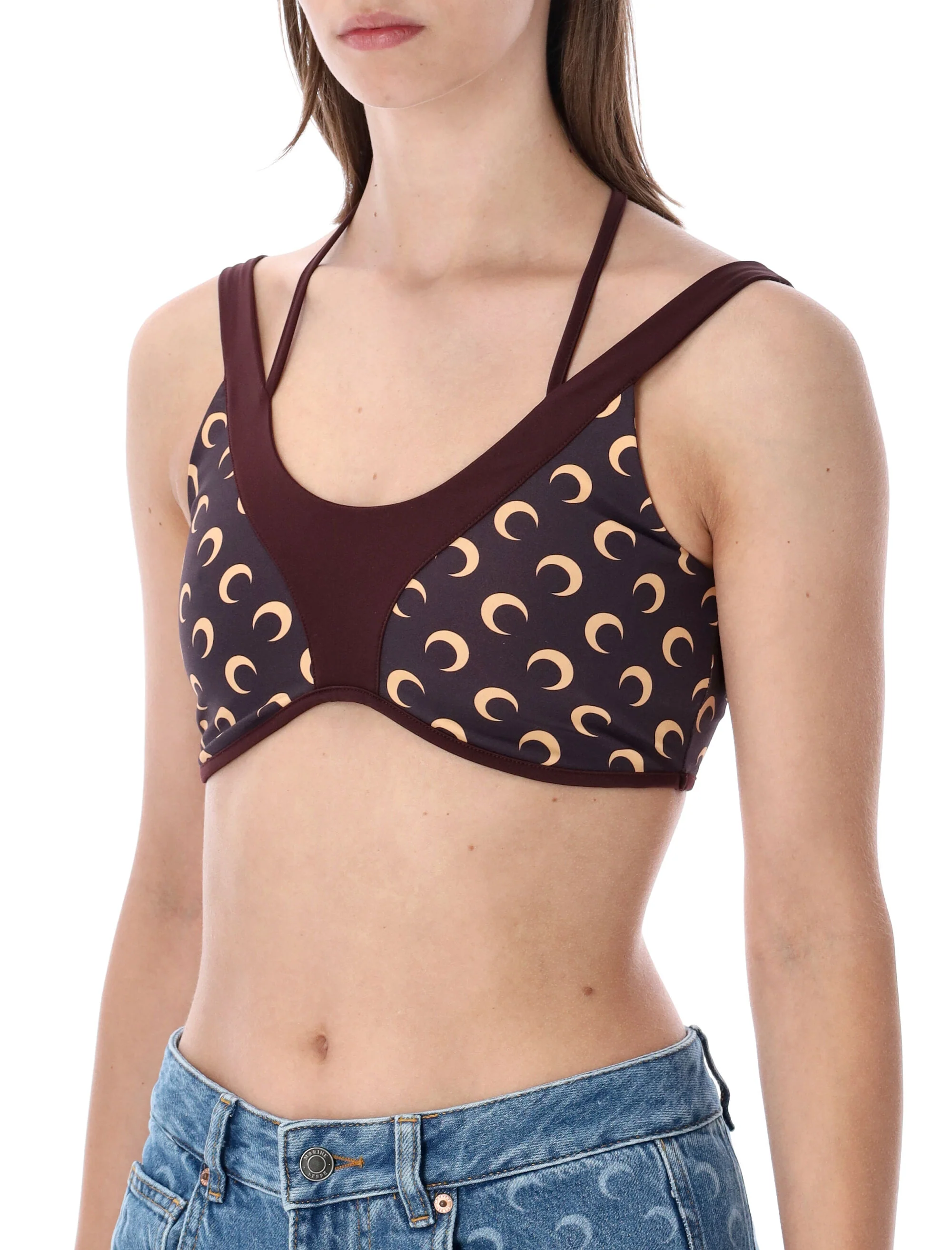 Marine Serre Elegant Women's Mini Top - Image 3