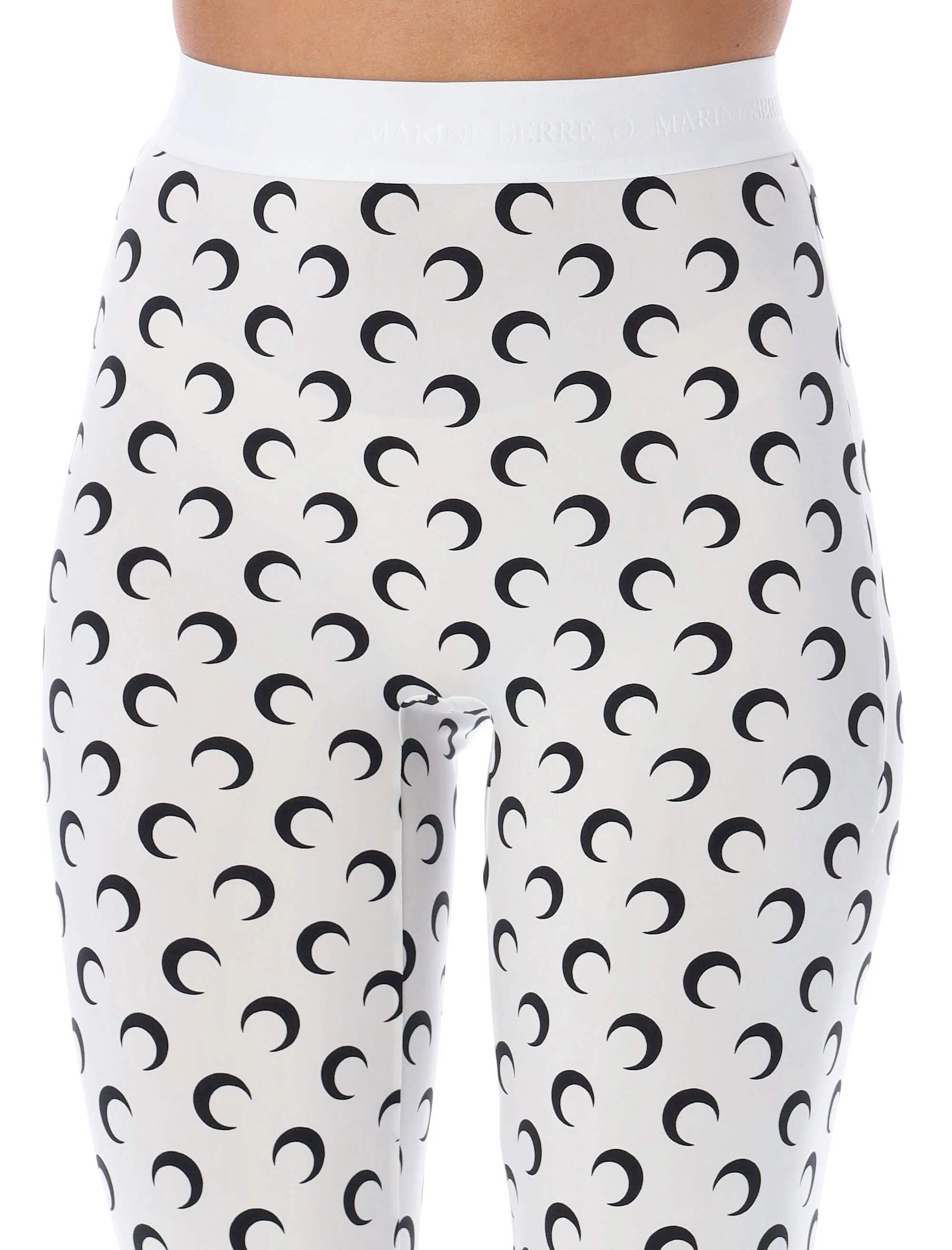 Marine Serre High-Rise Moon Print Leggings - Size S - Image 6