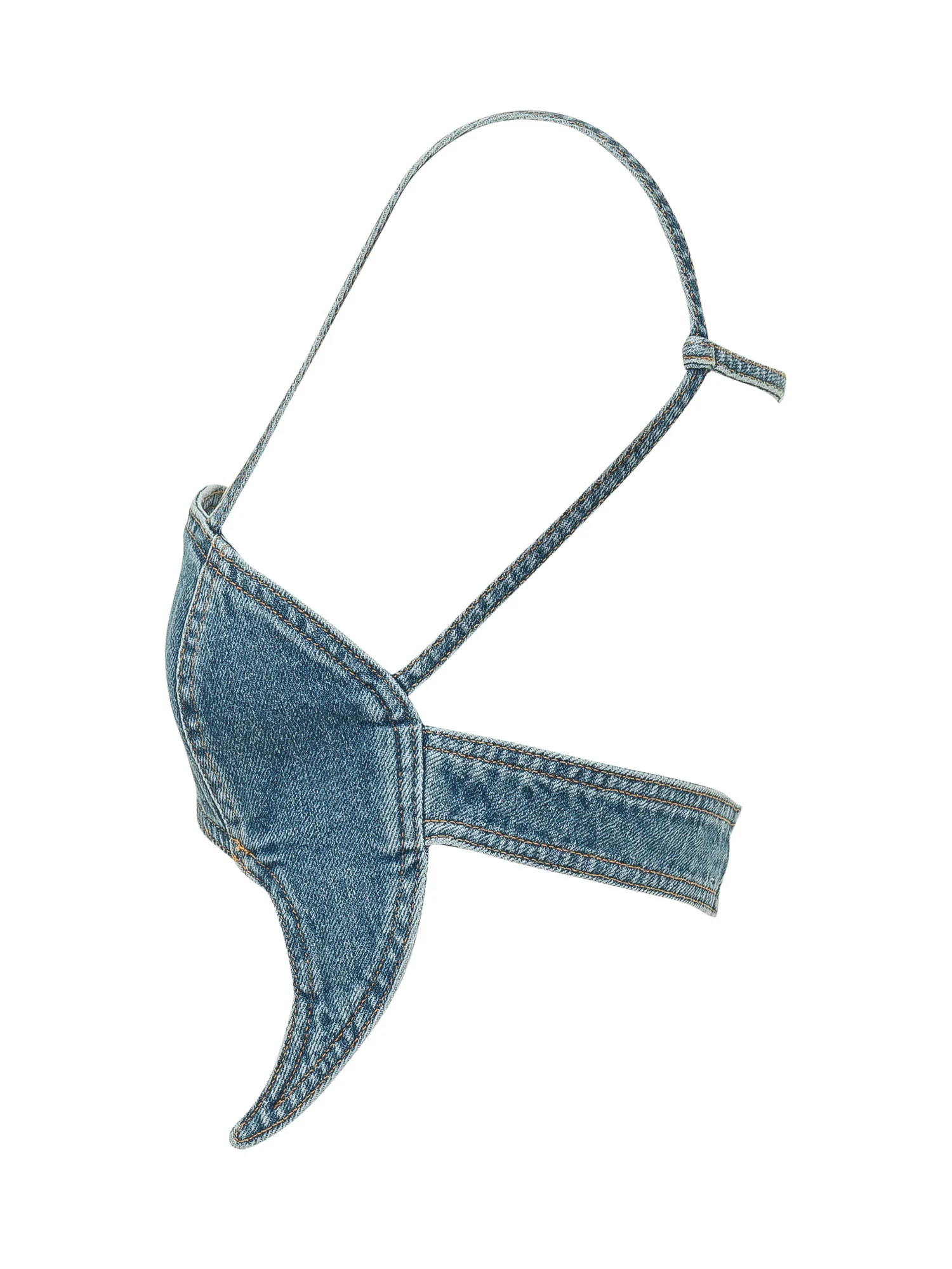 Marine Serre Mini Bra Top - Image 3