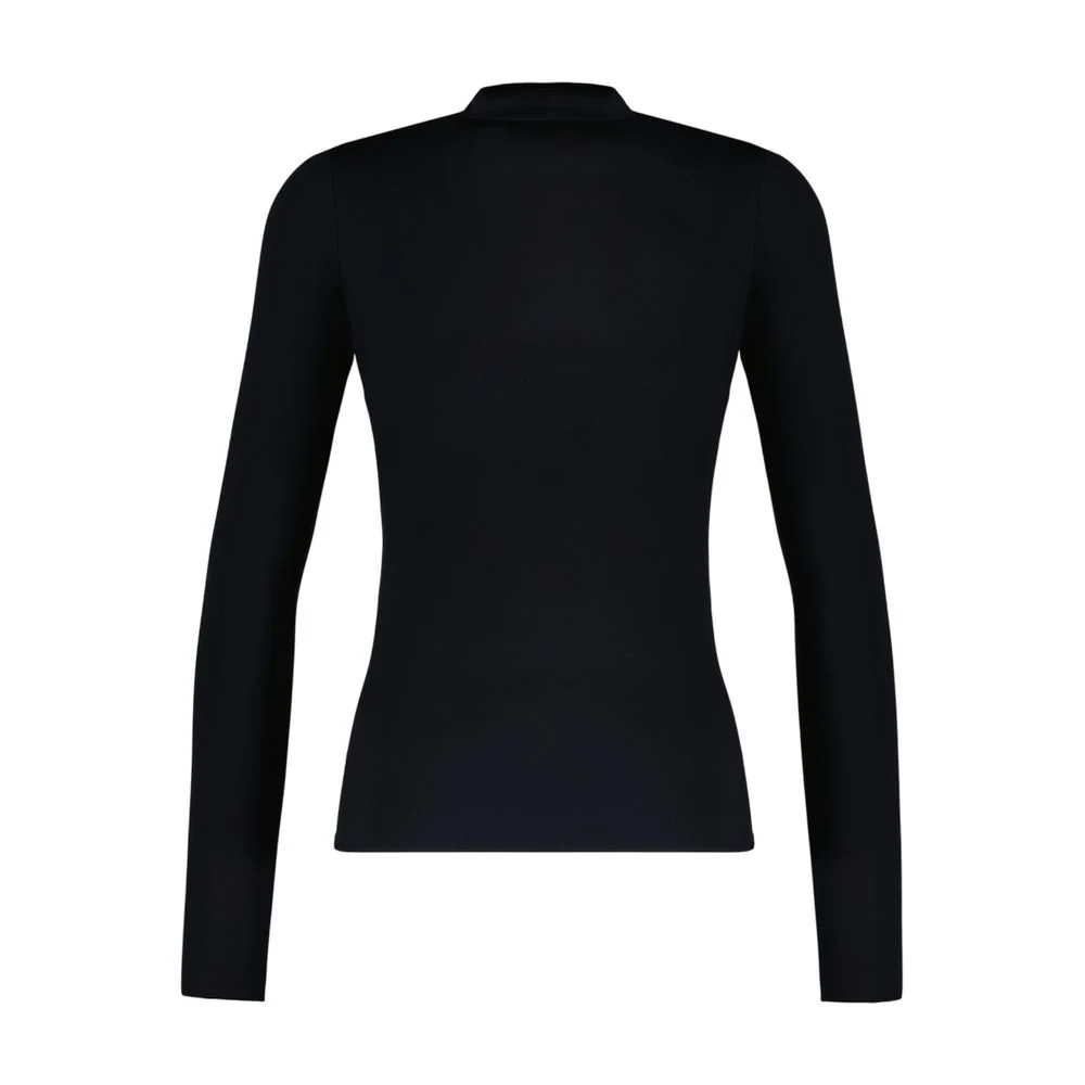 MARINE SERRE Moon-logo Long-sleeve T-shirt - Image 2