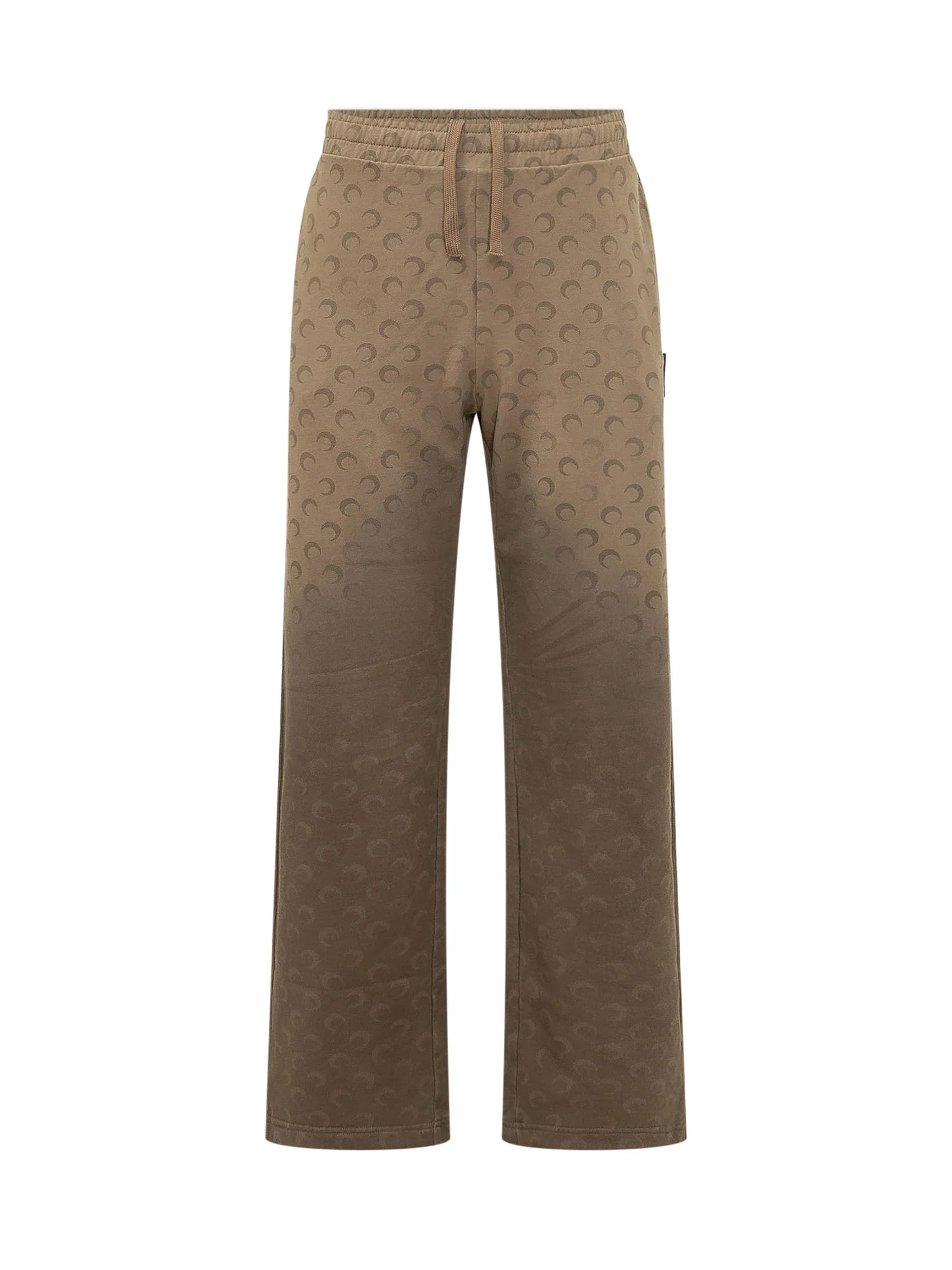 Marine Serre Moon Print Wide-Leg Trousers