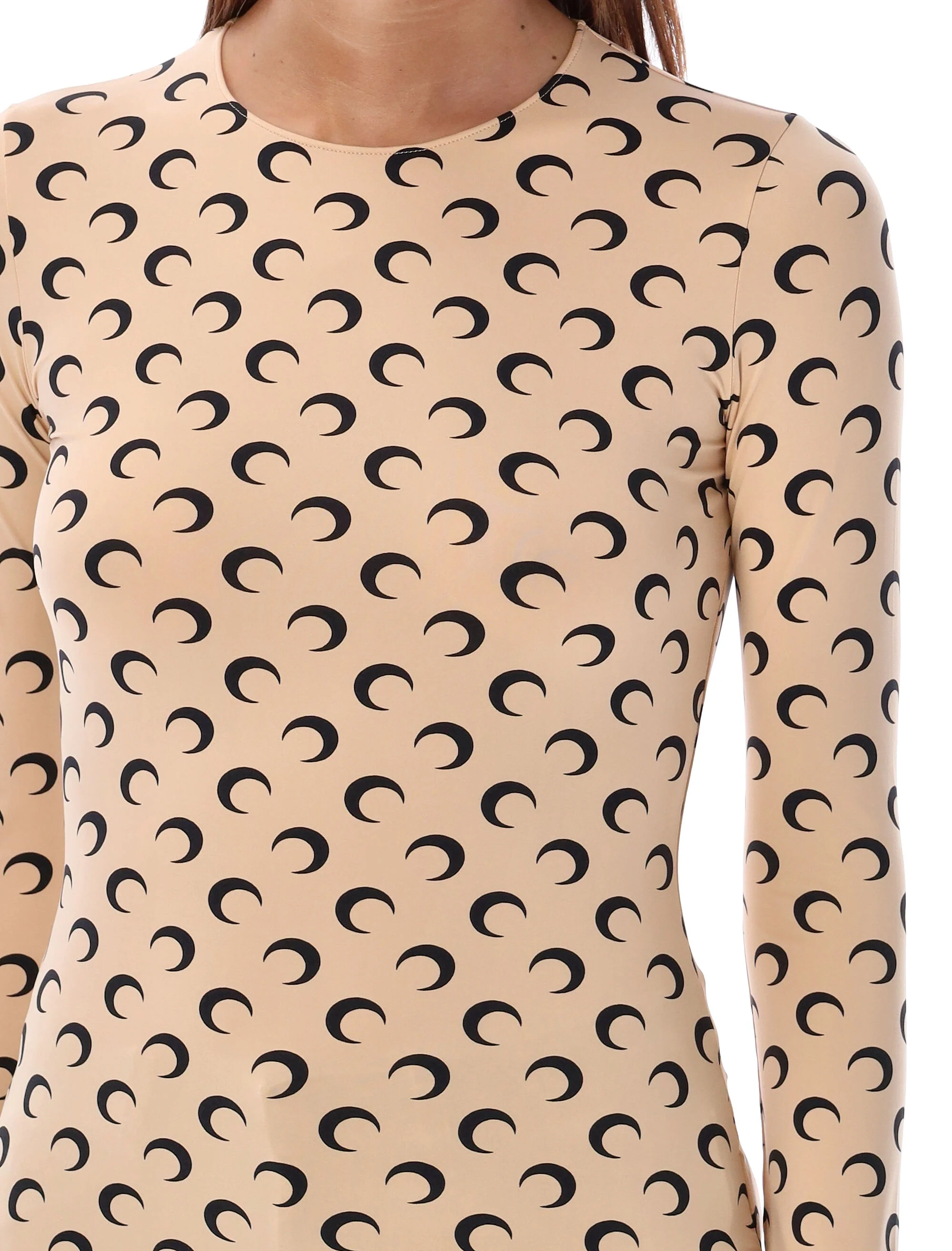 Marine Serre Slim Fit Moon Print Top for Women - Size S - Image 6