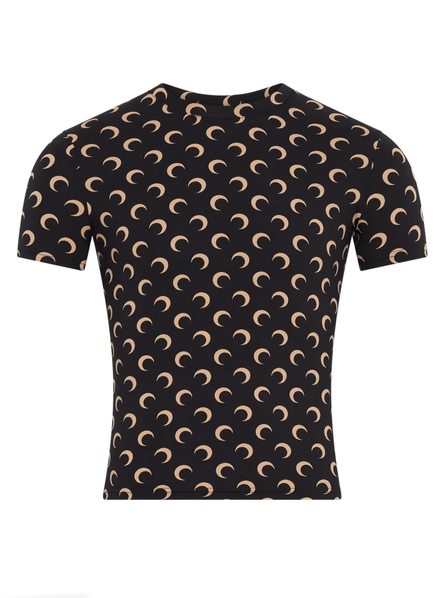 Marine Serre Slim Fit Moon T-Shirt - Size S - Image 2