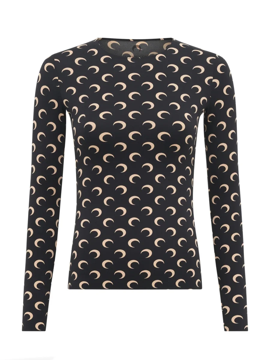 Marine Serre Slim Fit Moon Top - Size S