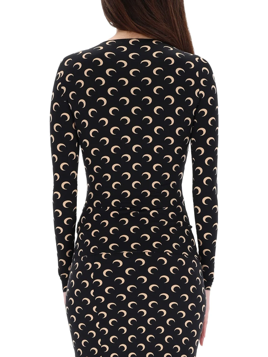Marine Serre Slim Fit Moon Top - Size S - Image 6