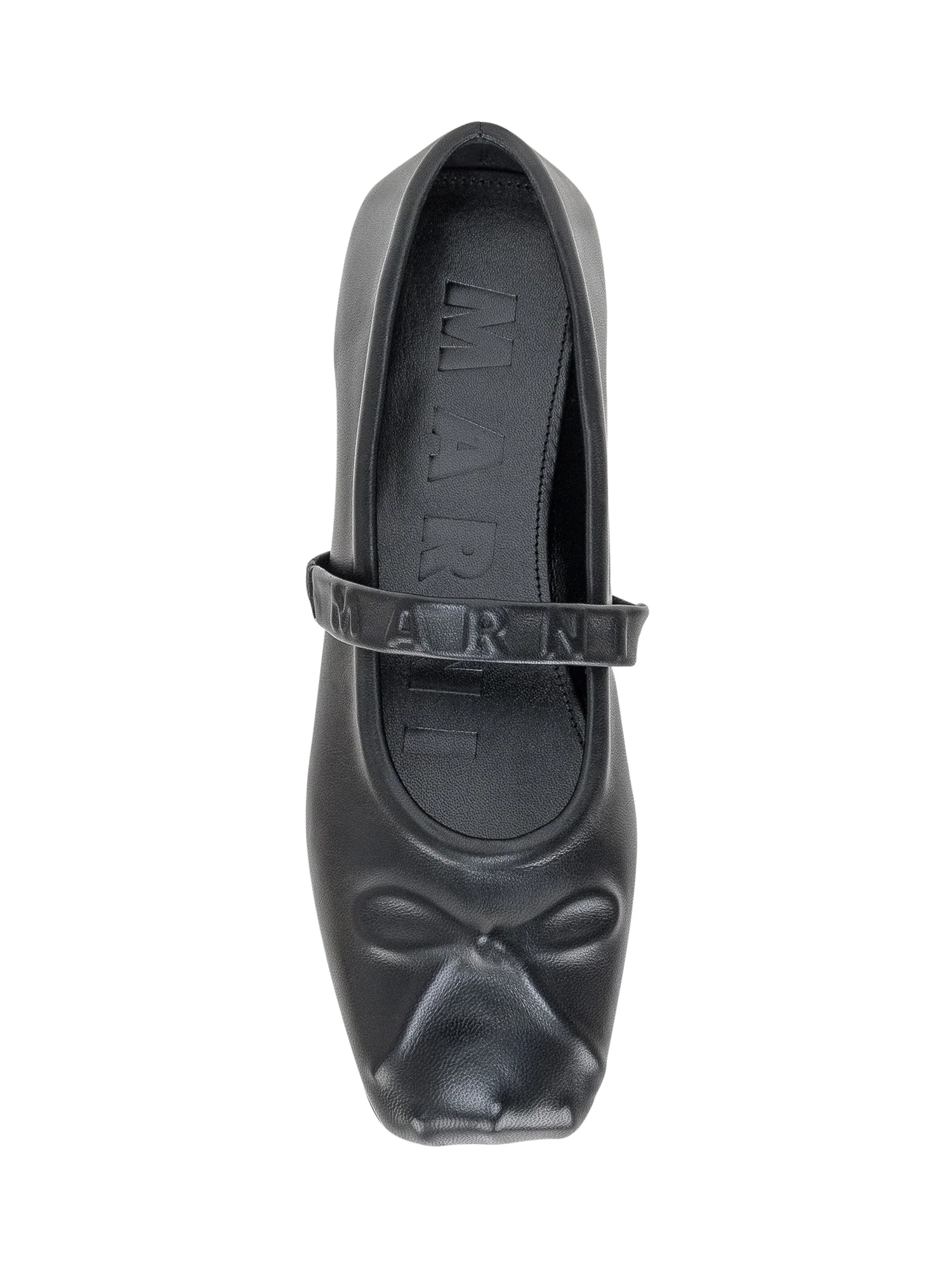Marni Chic Leather Jane Flats - Image 4