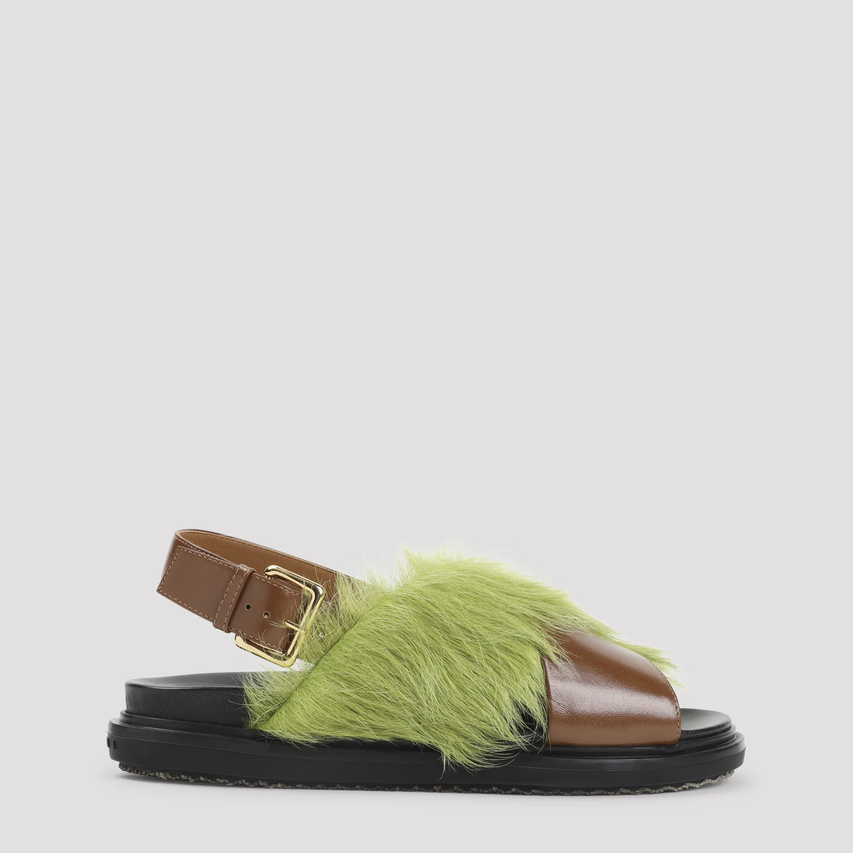 Marni Fussbett Ovine Leather Sandals