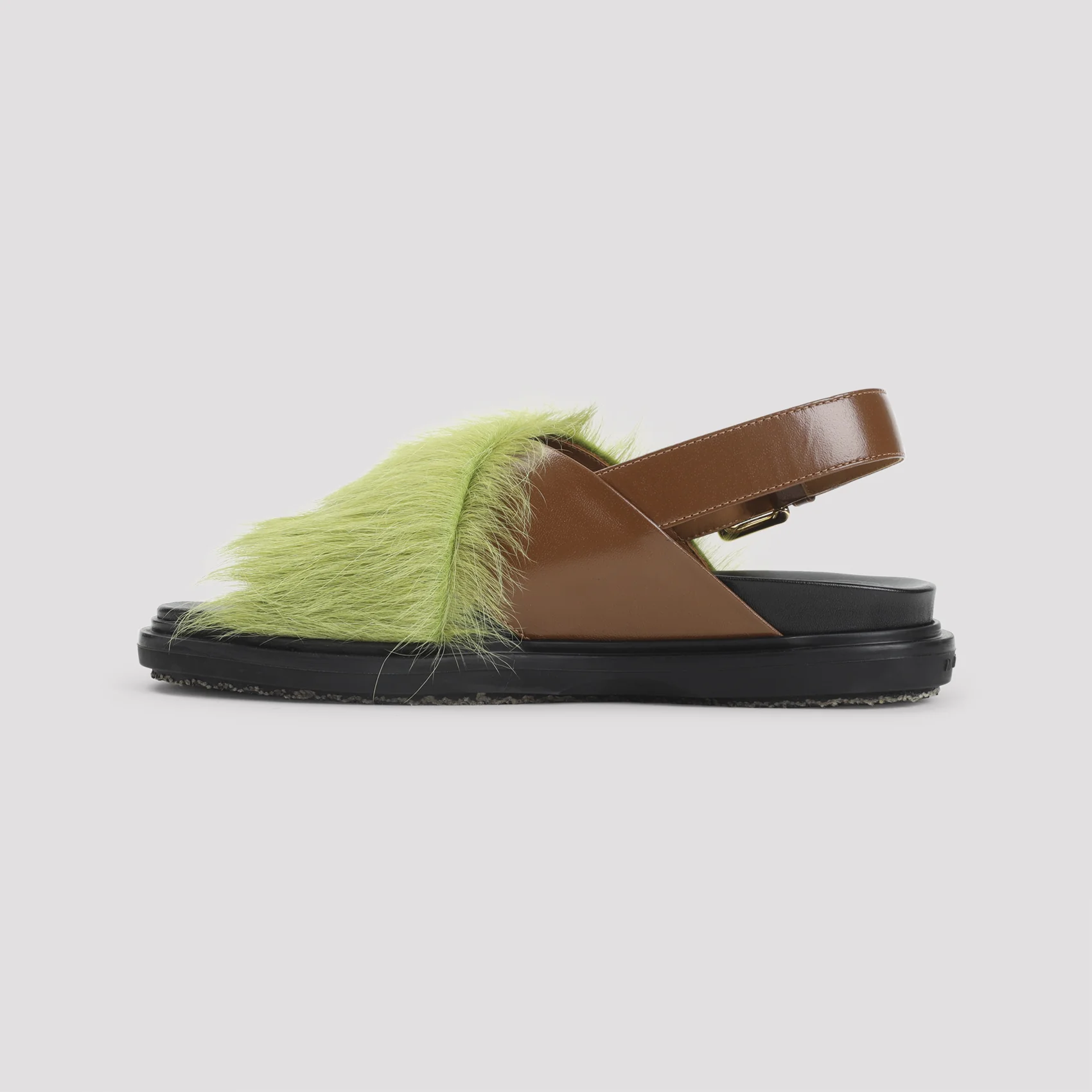 Marni Fussbett Ovine Leather Sandals - Image 4