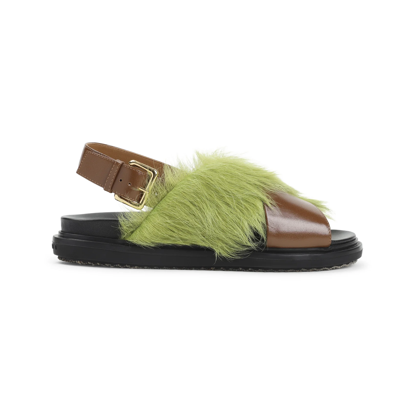 Marni Fussbett Ovine Leather Sandals - Image 7