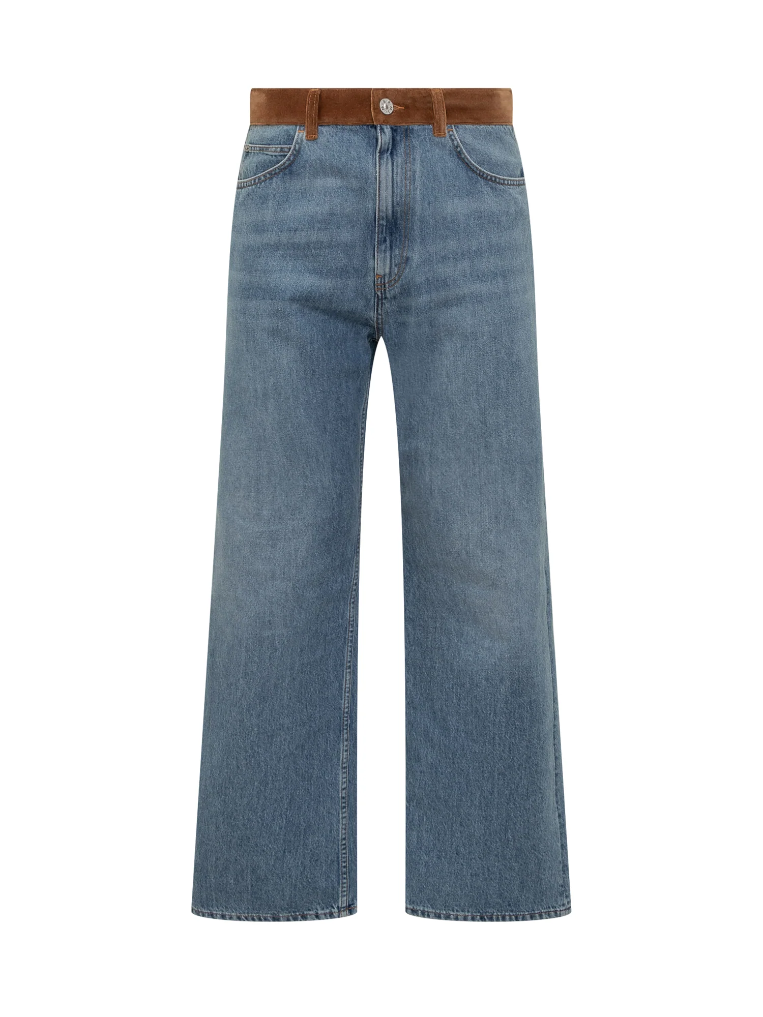 Marni Gamba Mini Denim Jeans