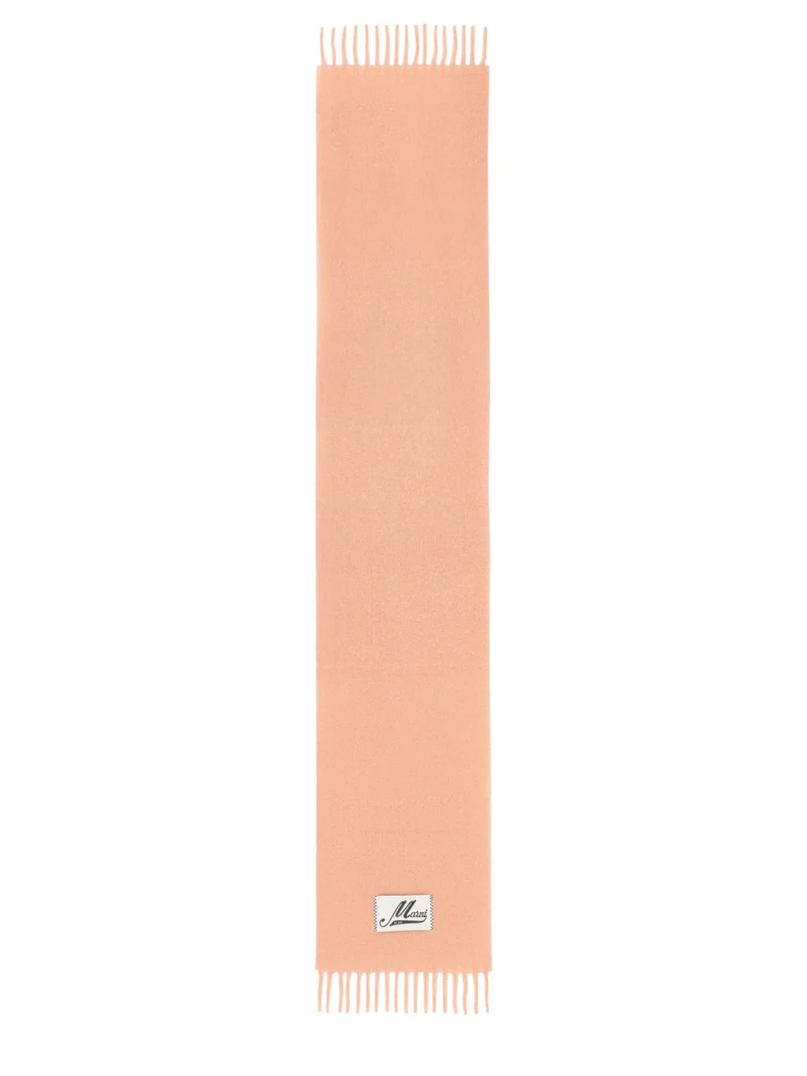 MARNI Logo-patch Scarf - Image 3