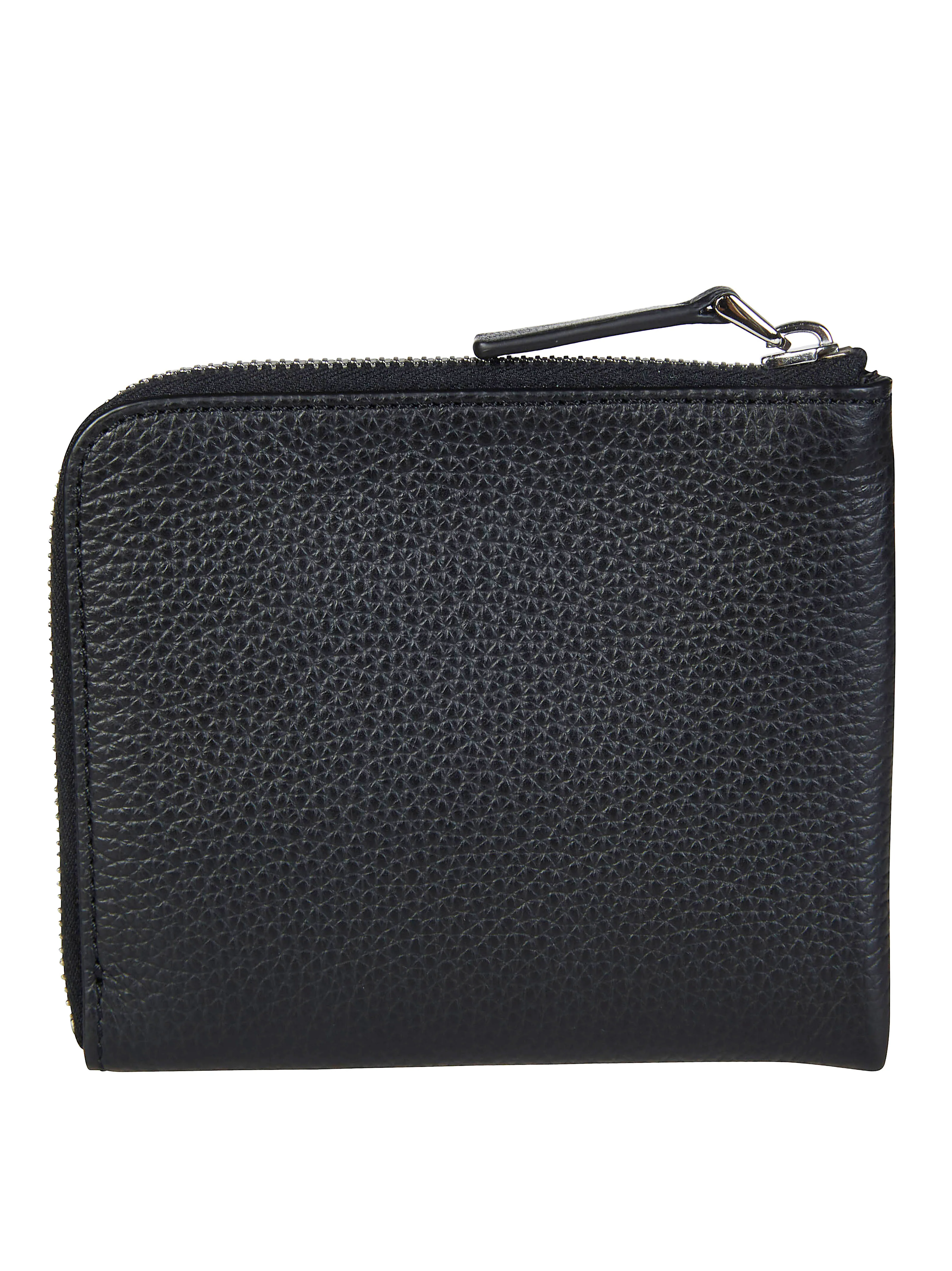 Marni Logo-stitch Zipped Leather Wallet - Image 2