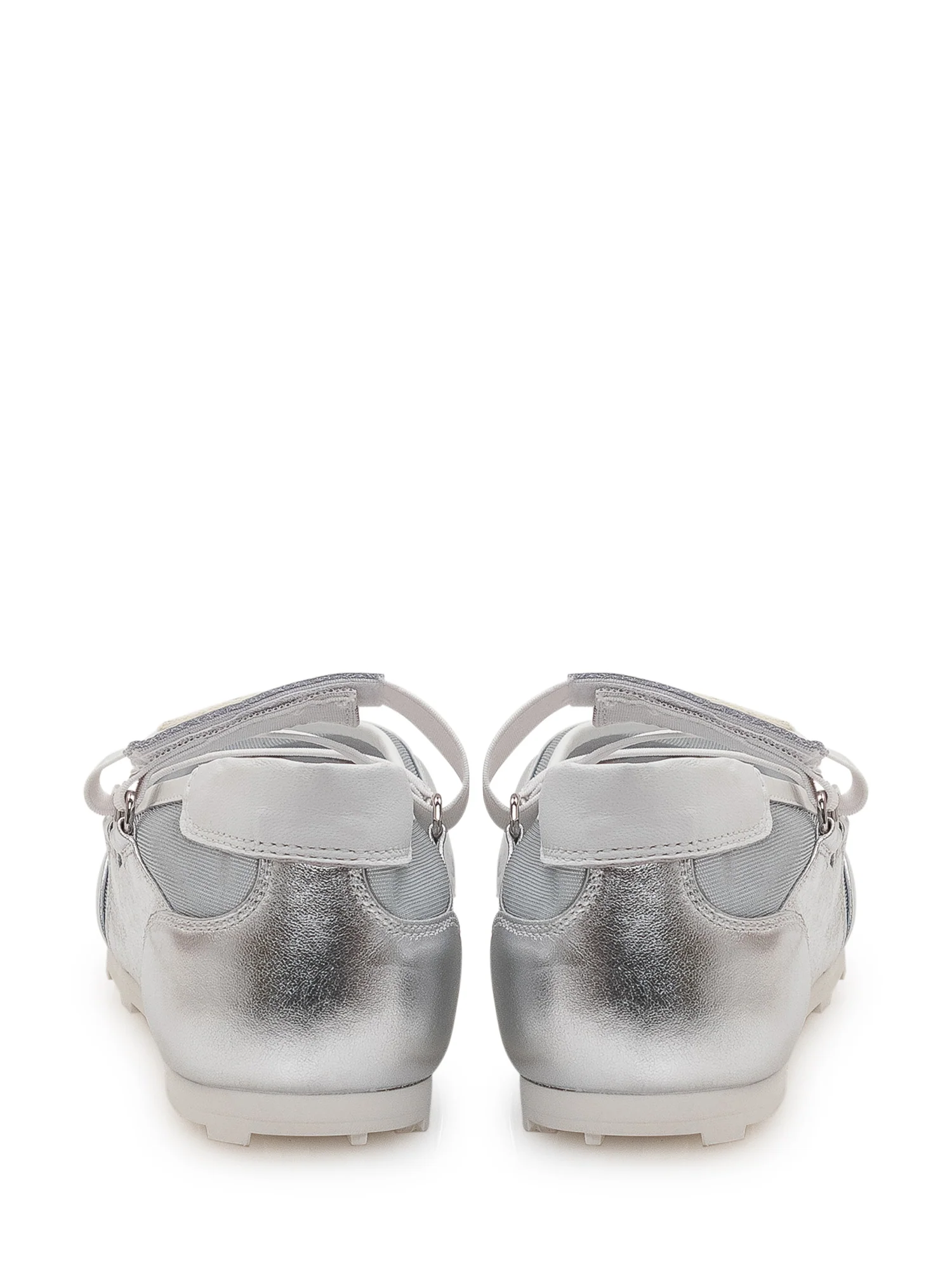 Marni Mini Ballerina Flats with Double Strap and Mesh Insert - Image 3