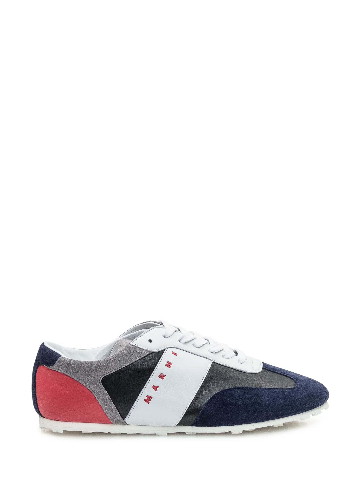 Marni Multimaterial Low-Top Sneakers