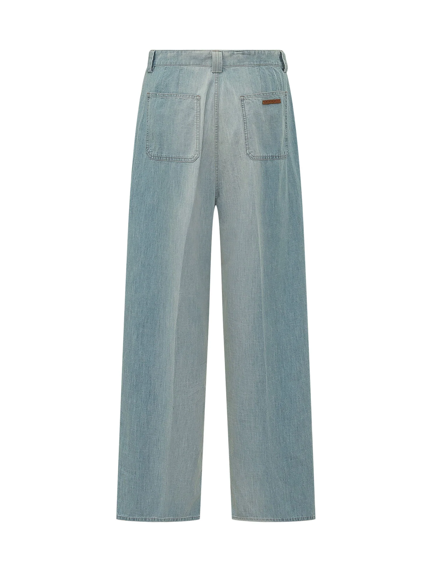 Marni Painted Trousers with Belt - Image 2