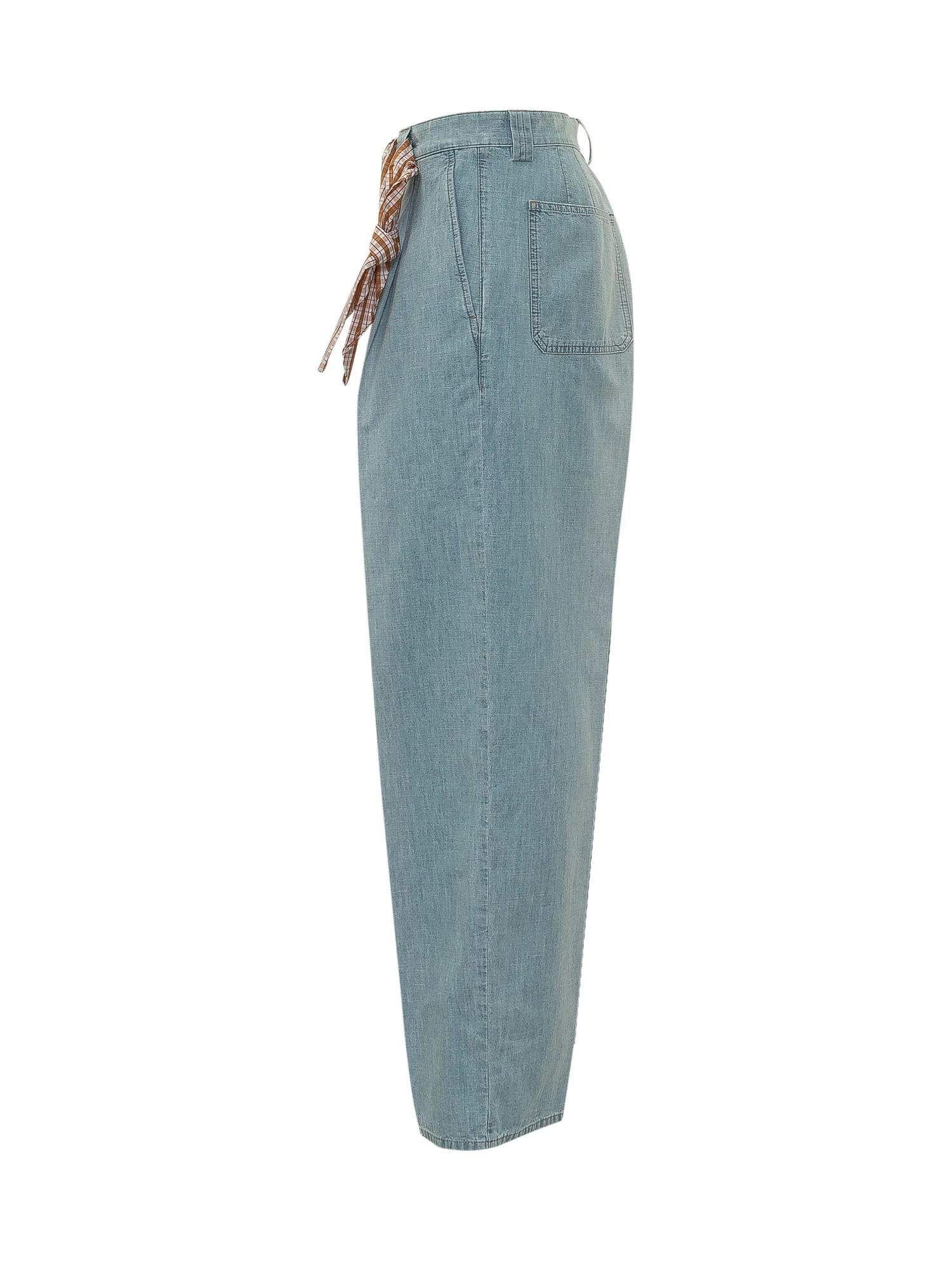 Marni Painted Trousers with Belt - Image 3