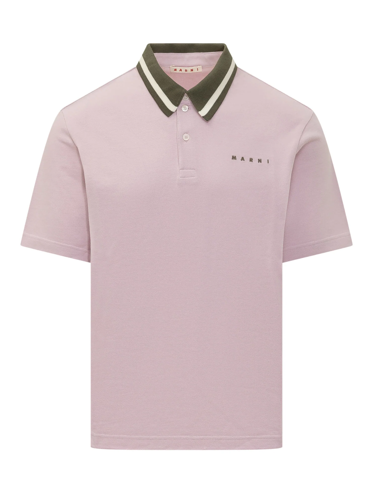 Marni Polo Shirt with Embroidered Logo