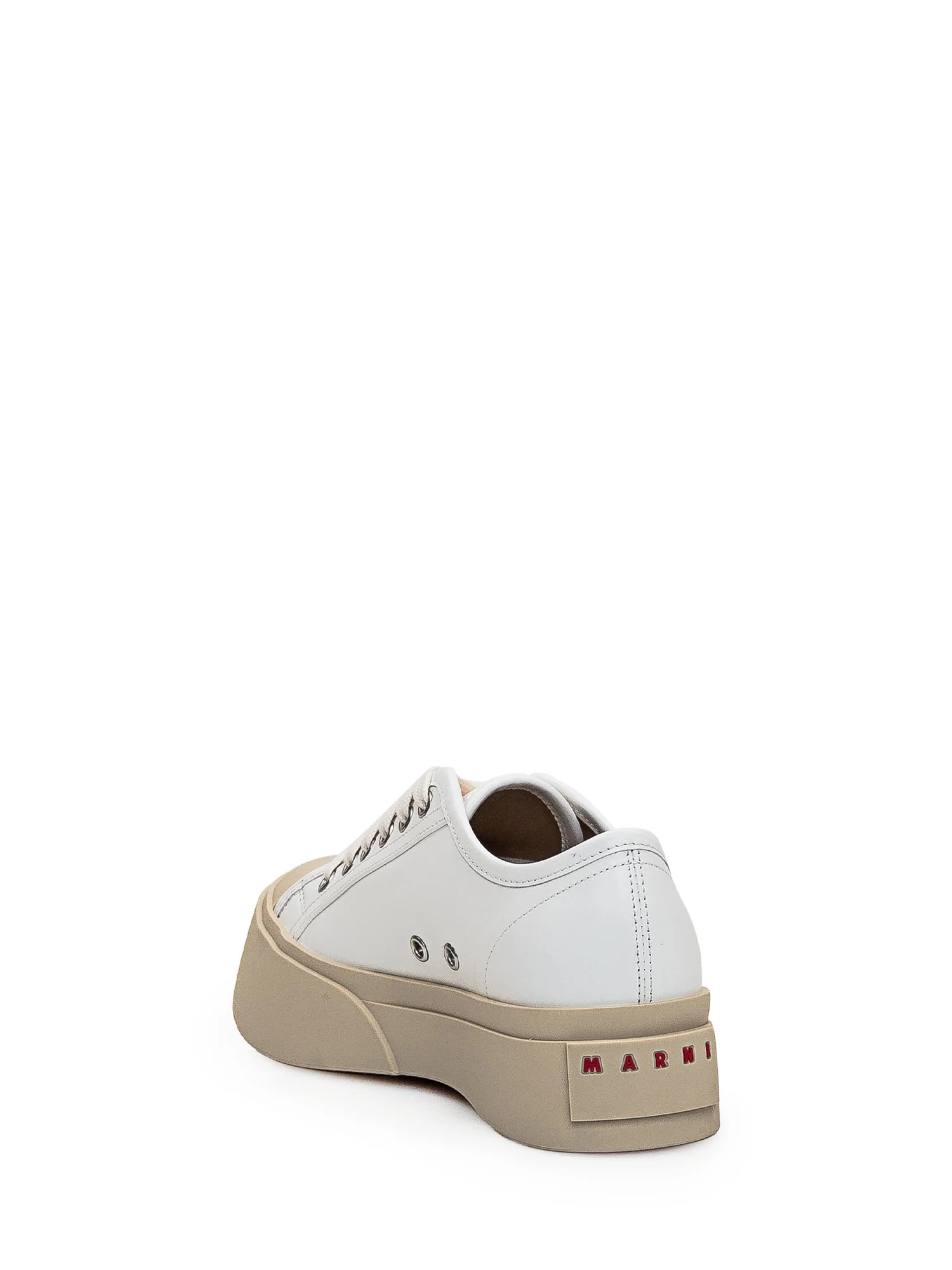 Marni Refined Leather Sneakers - Image 3