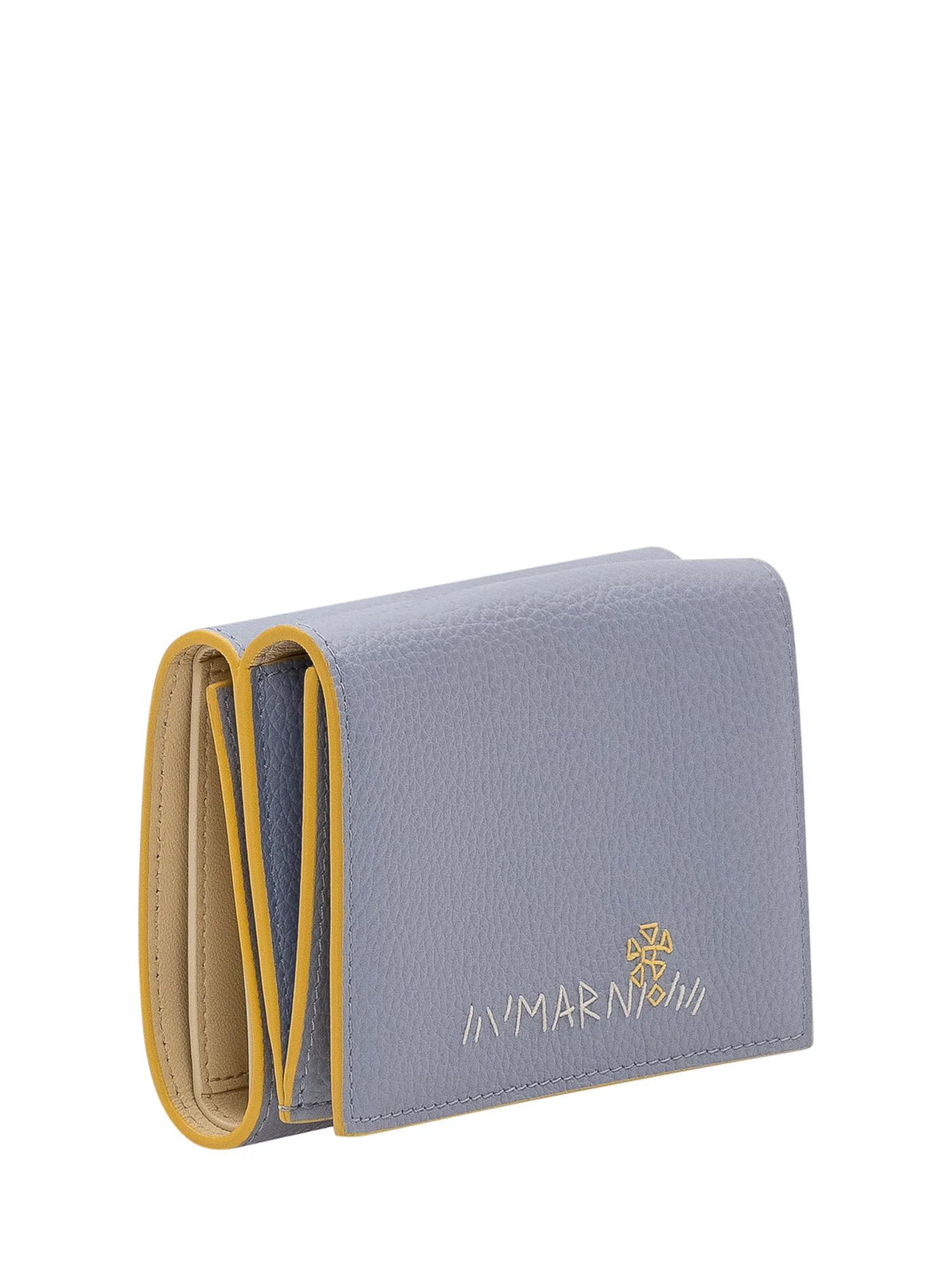 Marni Trifold Mini Wallet with Logo Design - Image 3