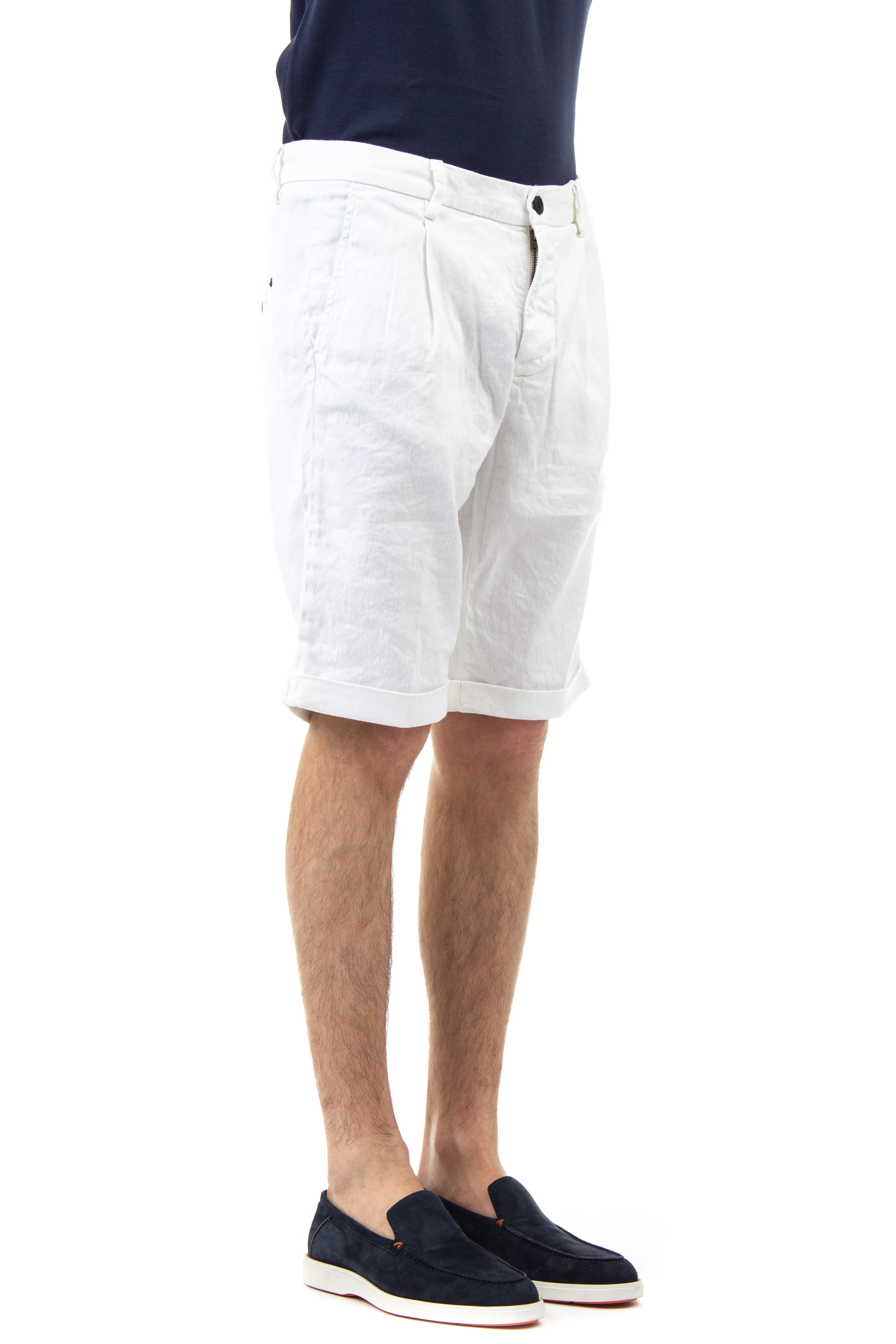 Mason's Men's Relaxed Fit Bermuda Shorts - One Size Smaller Recommended