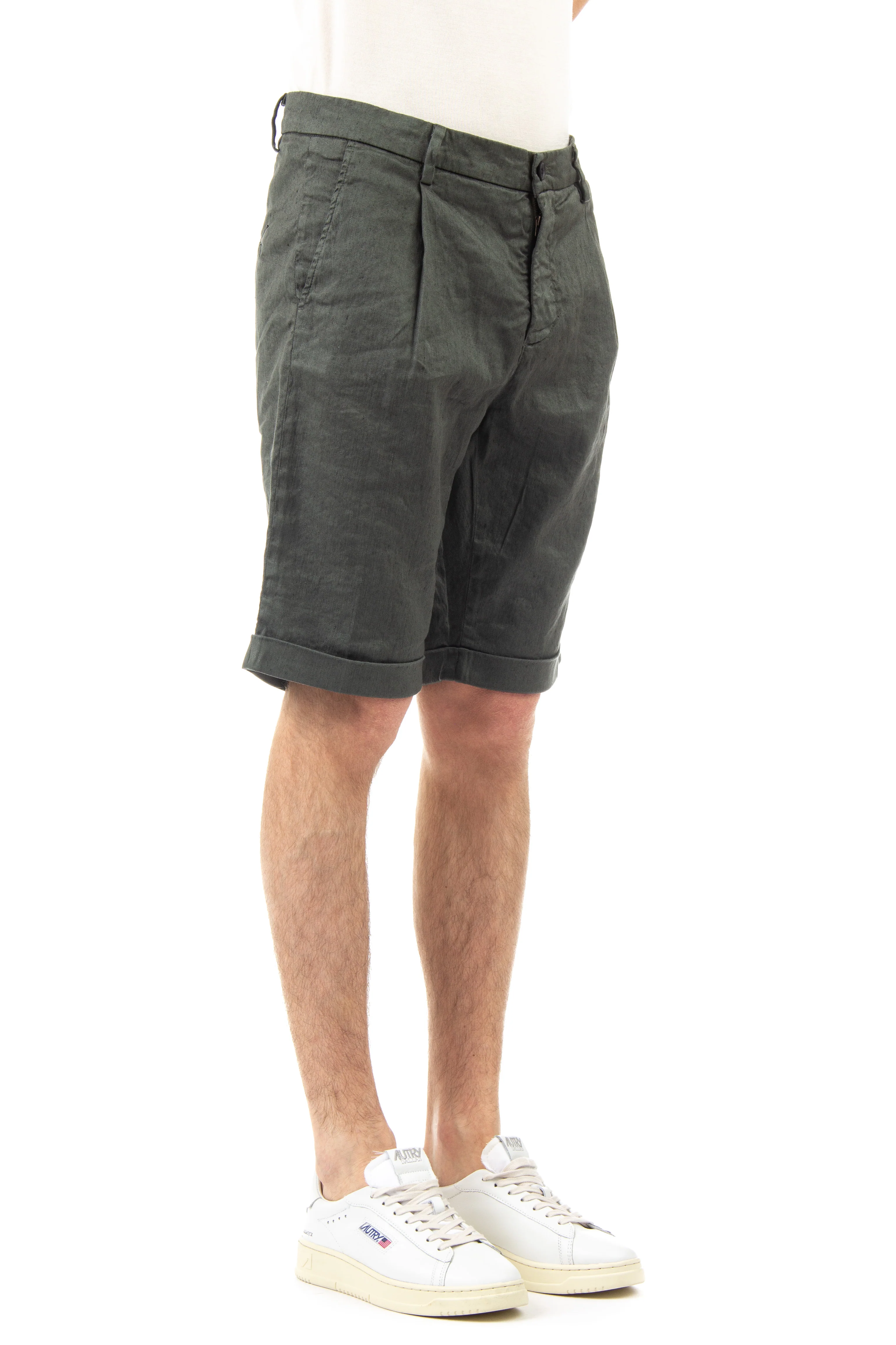 Mason's Men's Relaxed Fit Bermuda Shorts - Size Down Recommended