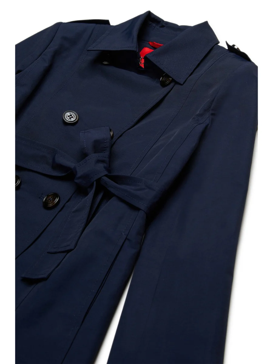 MAX&Co. Girl's Trench Coat in Technical Cotton - Image 3
