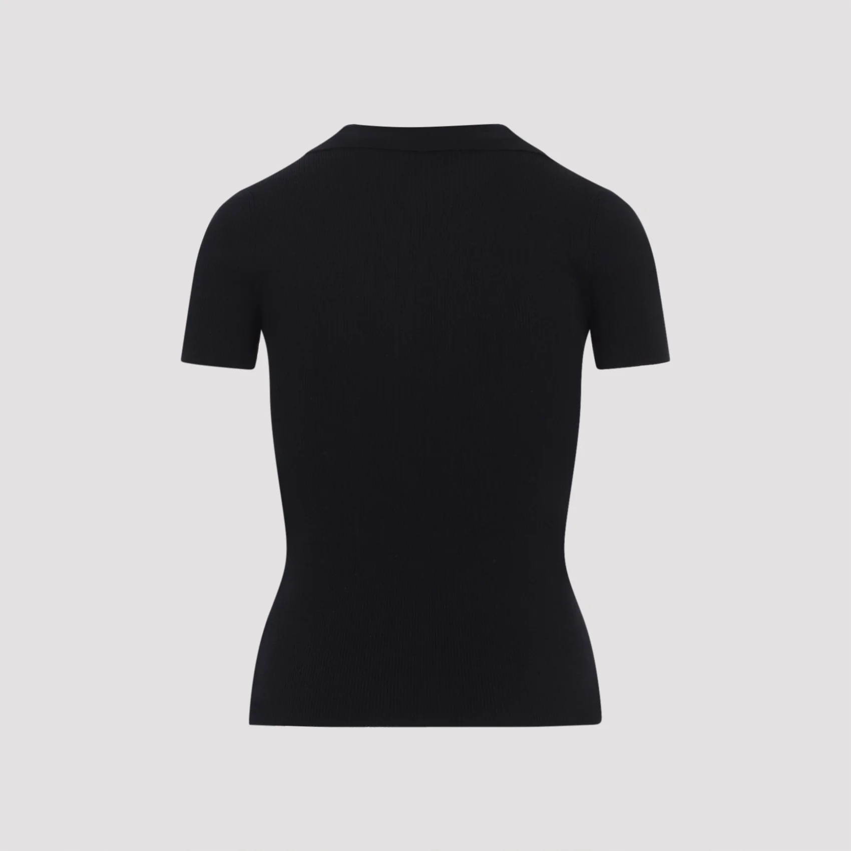 Max Mara Albero Virgin Wool Polo Shirt - Image 4