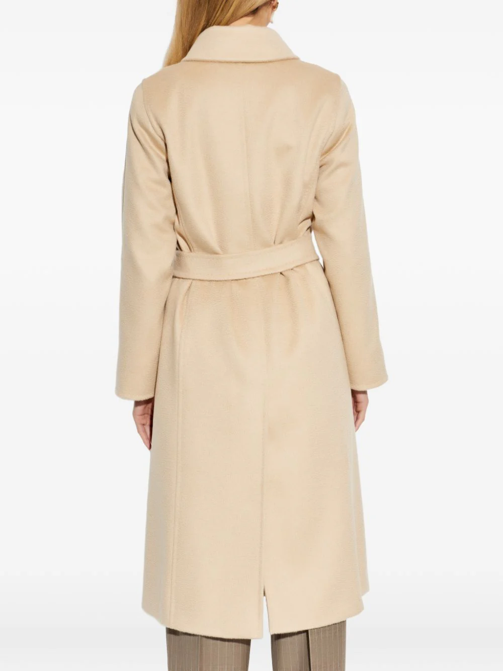 Max Mara Classic Camel Jacket with Adjustable Belt - Image 3