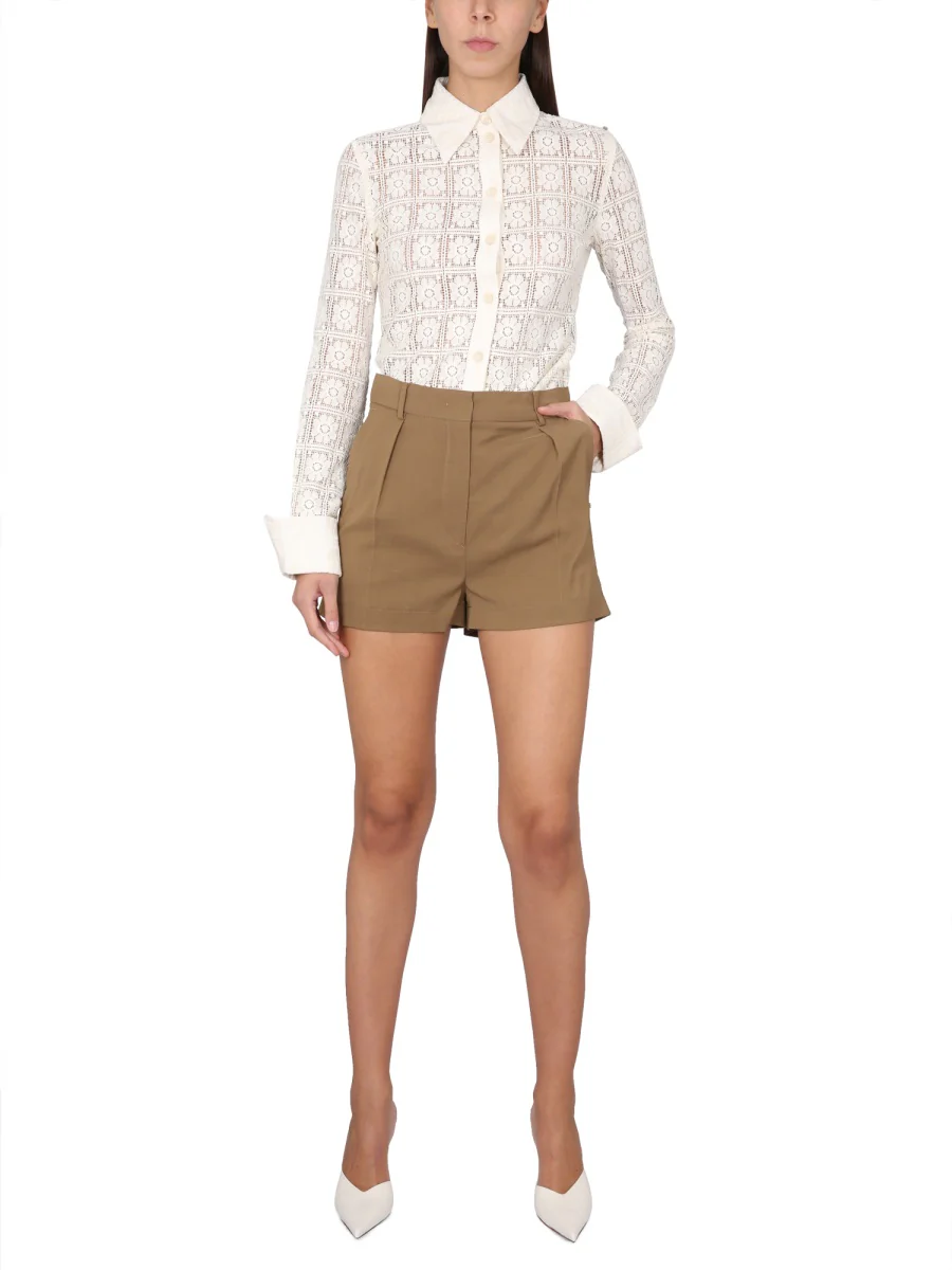 MAX MARA Cotton Logo Shirt - Image 2