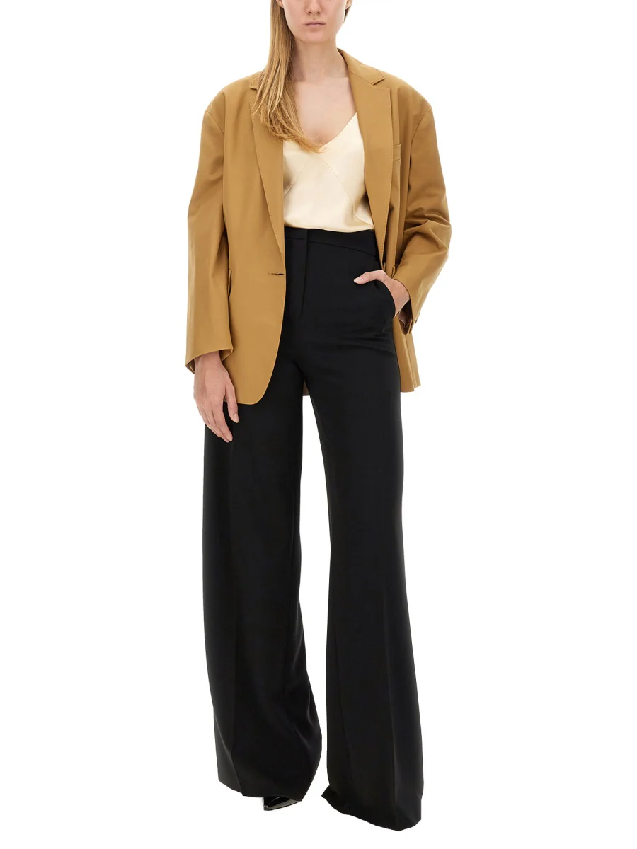 Max Mara Elegant High-Waisted Trousers Size 40 - Image 2