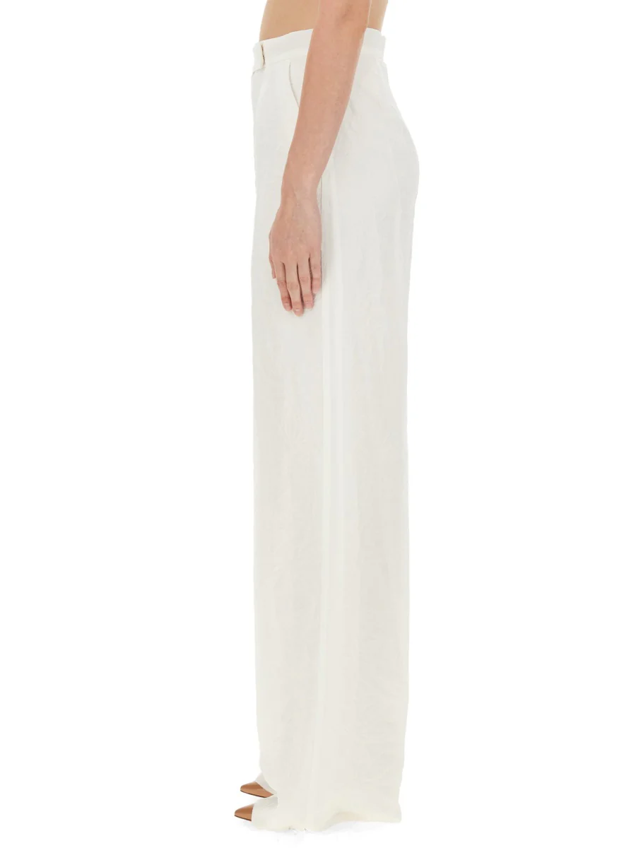 Max Mara Elegant Wide Leg Trousers - Image 4
