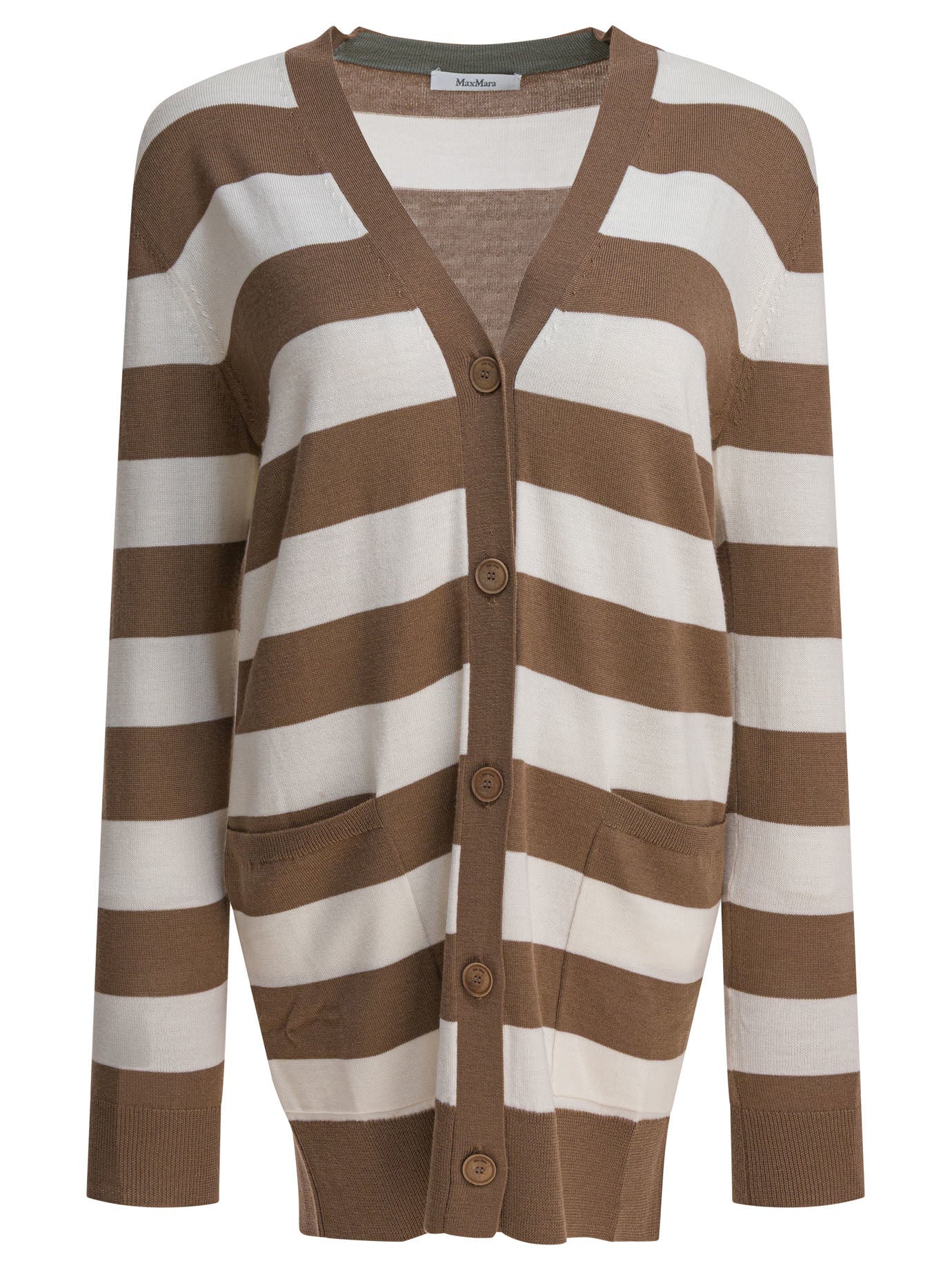 Max Mara Elegant Women's Wool Cardigan for FW25