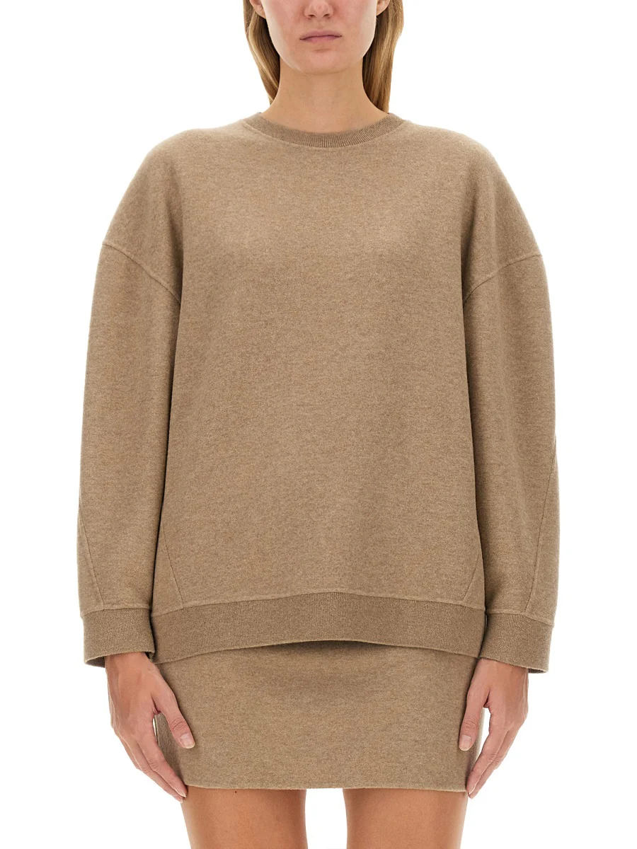 MAX MARA Embroidered Linen and Stretch Cotton Jersey T-shirt