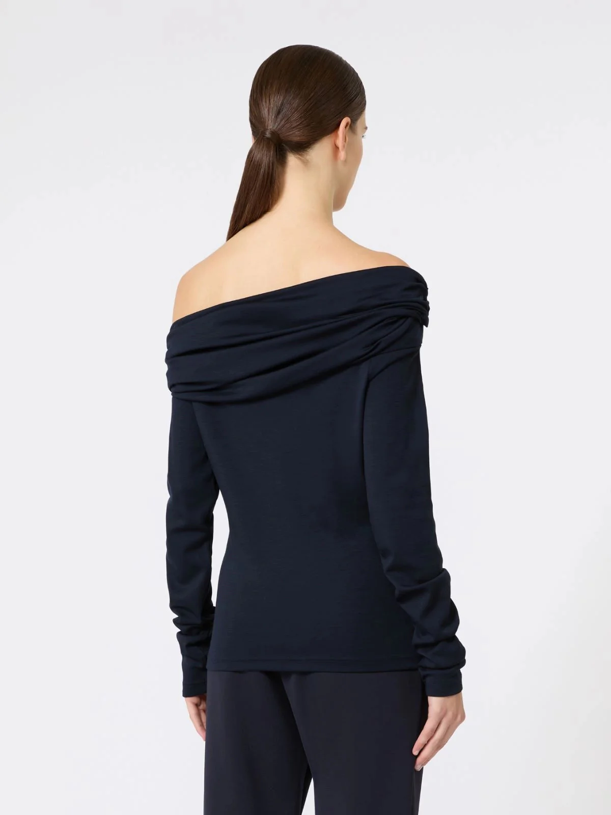 Max Mara Figure-Hugging Mini Dress with Long Glove-Style Sleeves - Size S - Image 4