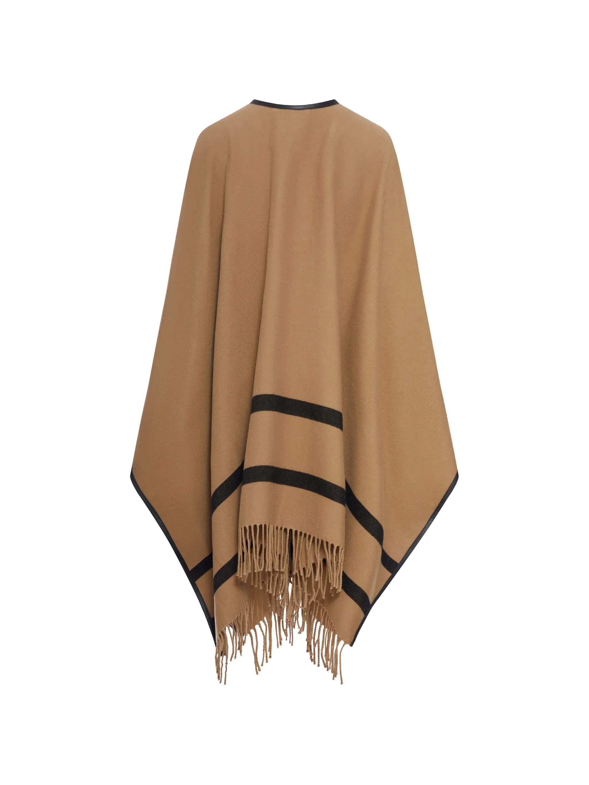 Max Mara Jacquard Motif Scarf with Long Fringing - Image 2
