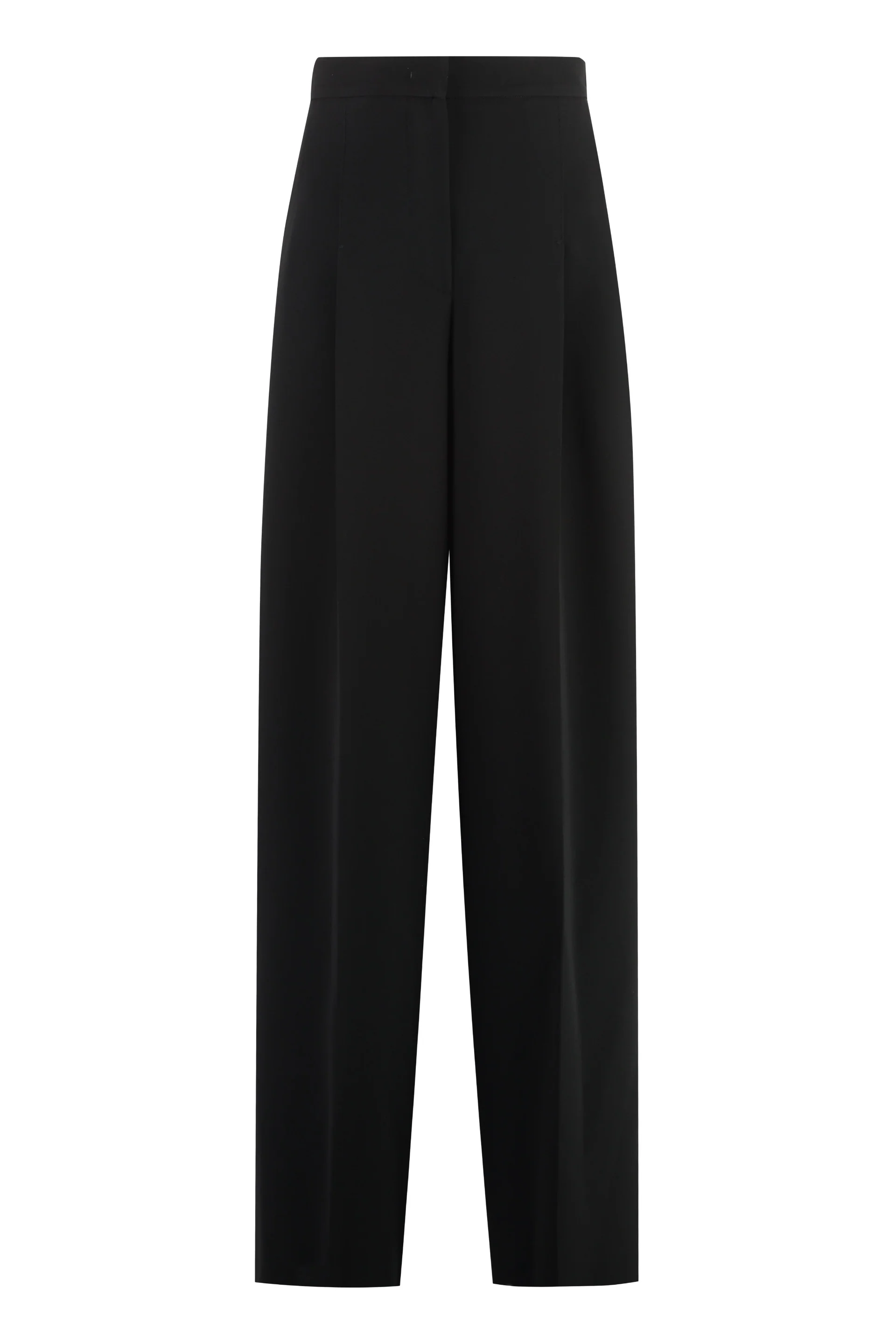 Max Mara Linen Creased Pleated Trousers for Women - Image 3