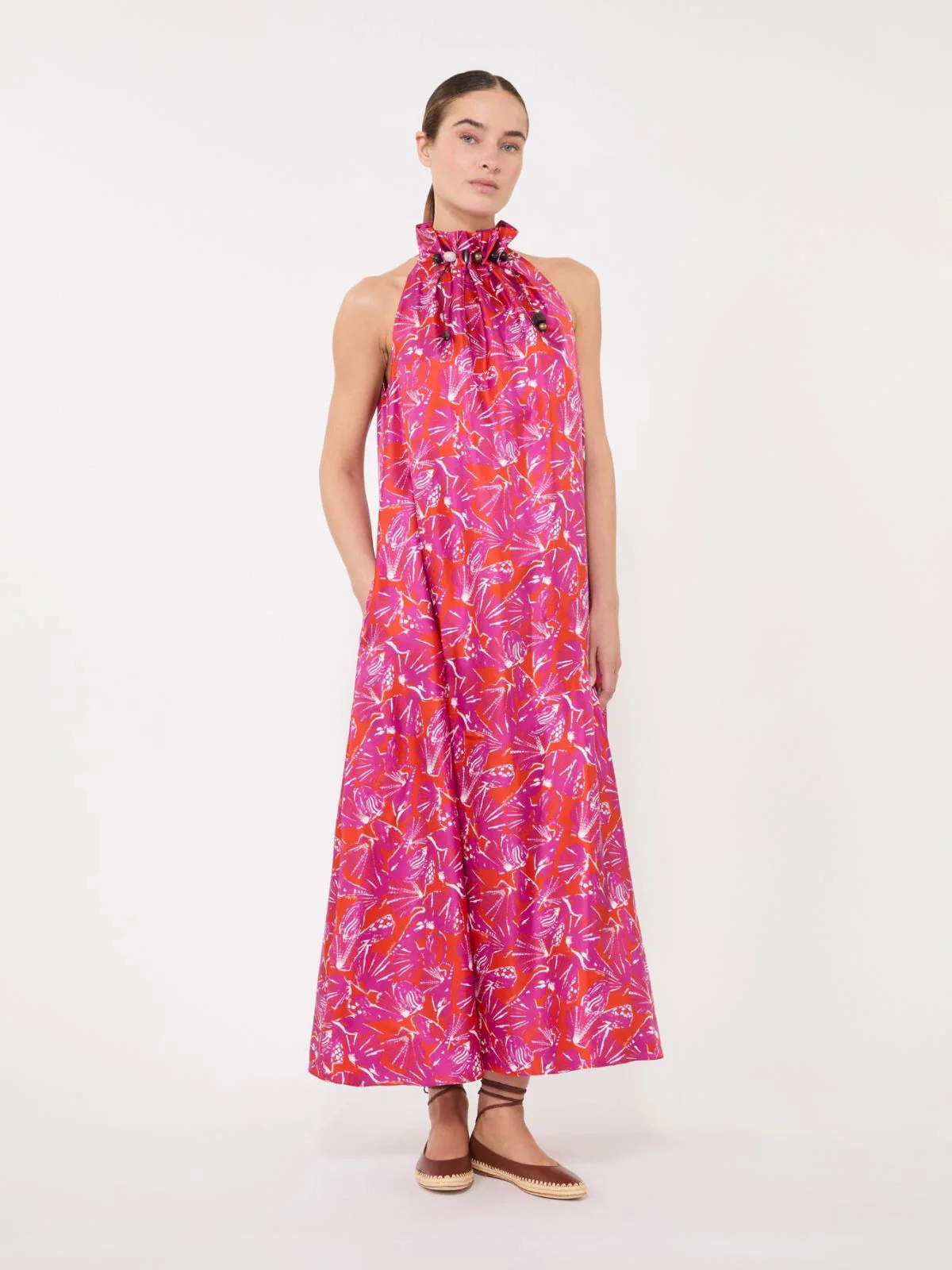 Max Mara Loose-Fit Dress with Back Zip Fastening (Size 38) - Image 2