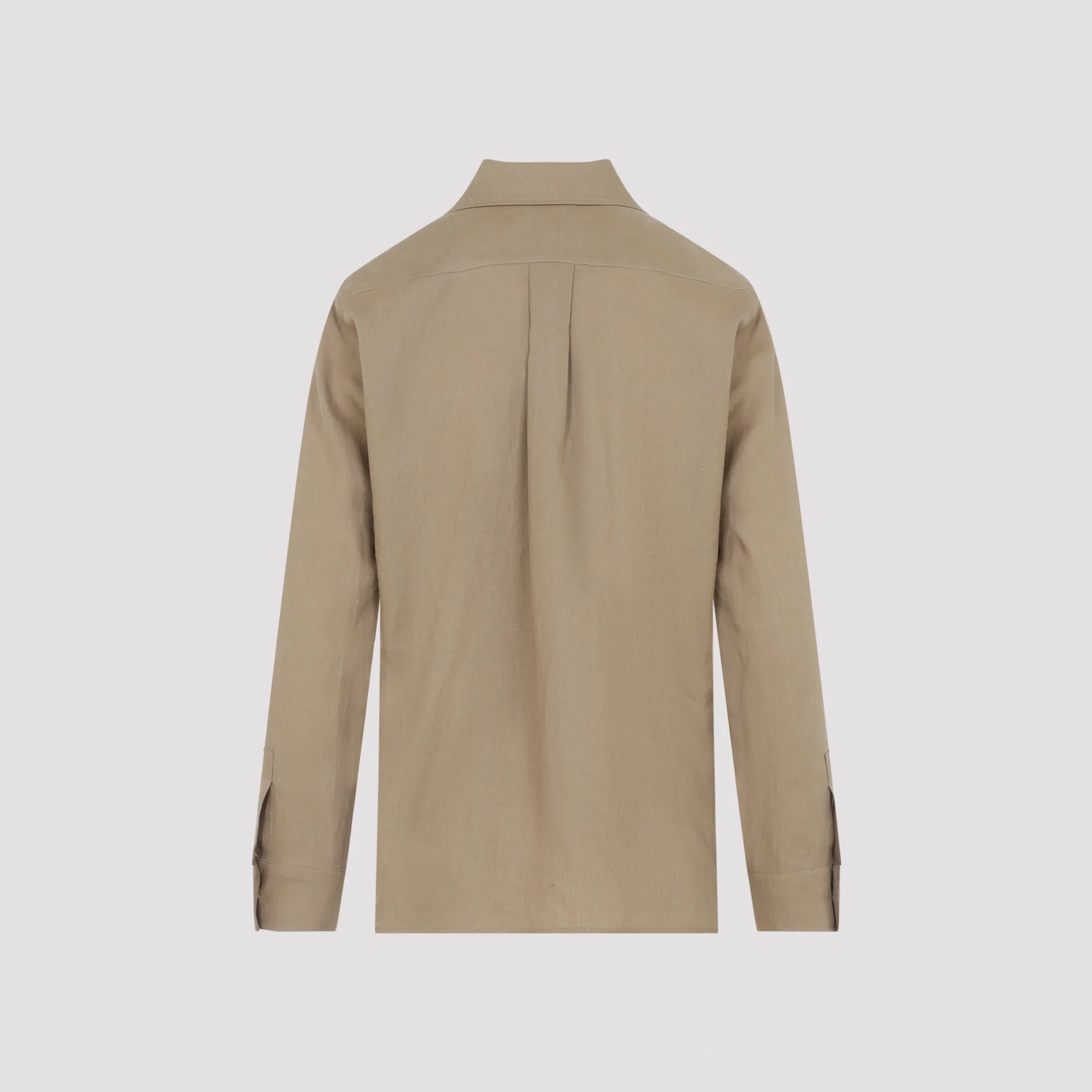 Max Mara Mini Linen M Logo Shirt - Image 7