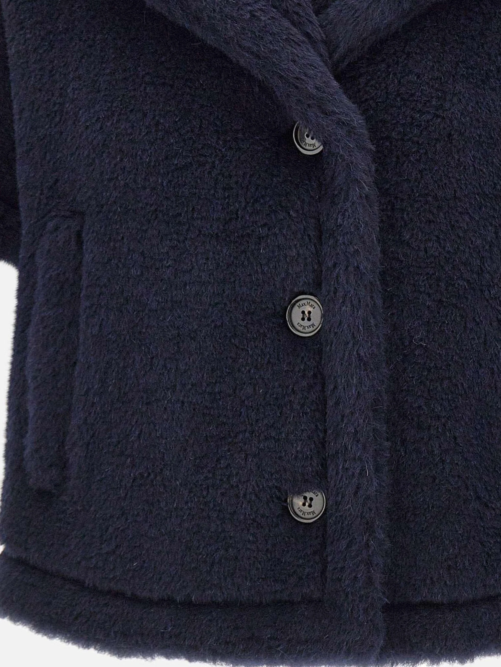 Max Mara Mini Short Kimono Sleeve Coat - S/M - Image 4