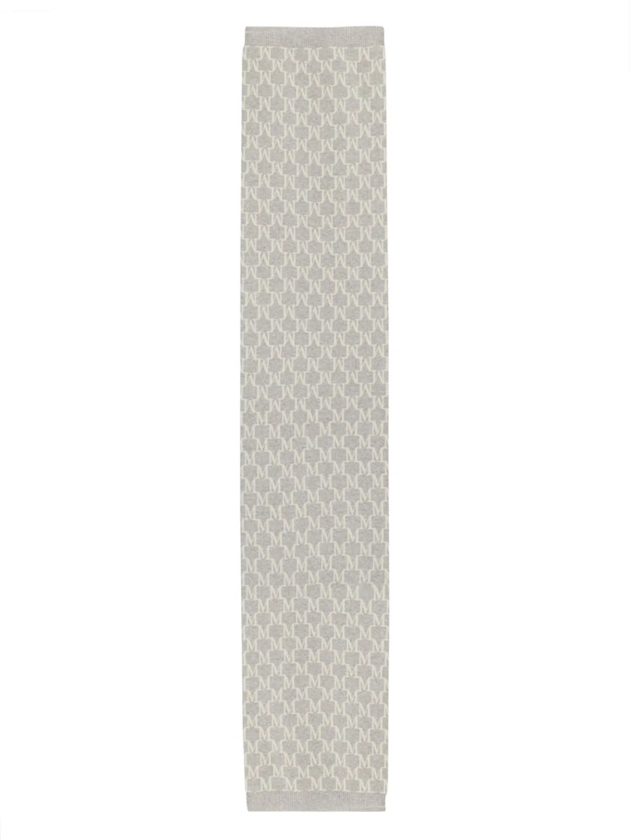 MAX MARA Monogram-embroidered Cashmere Stole - Image 2