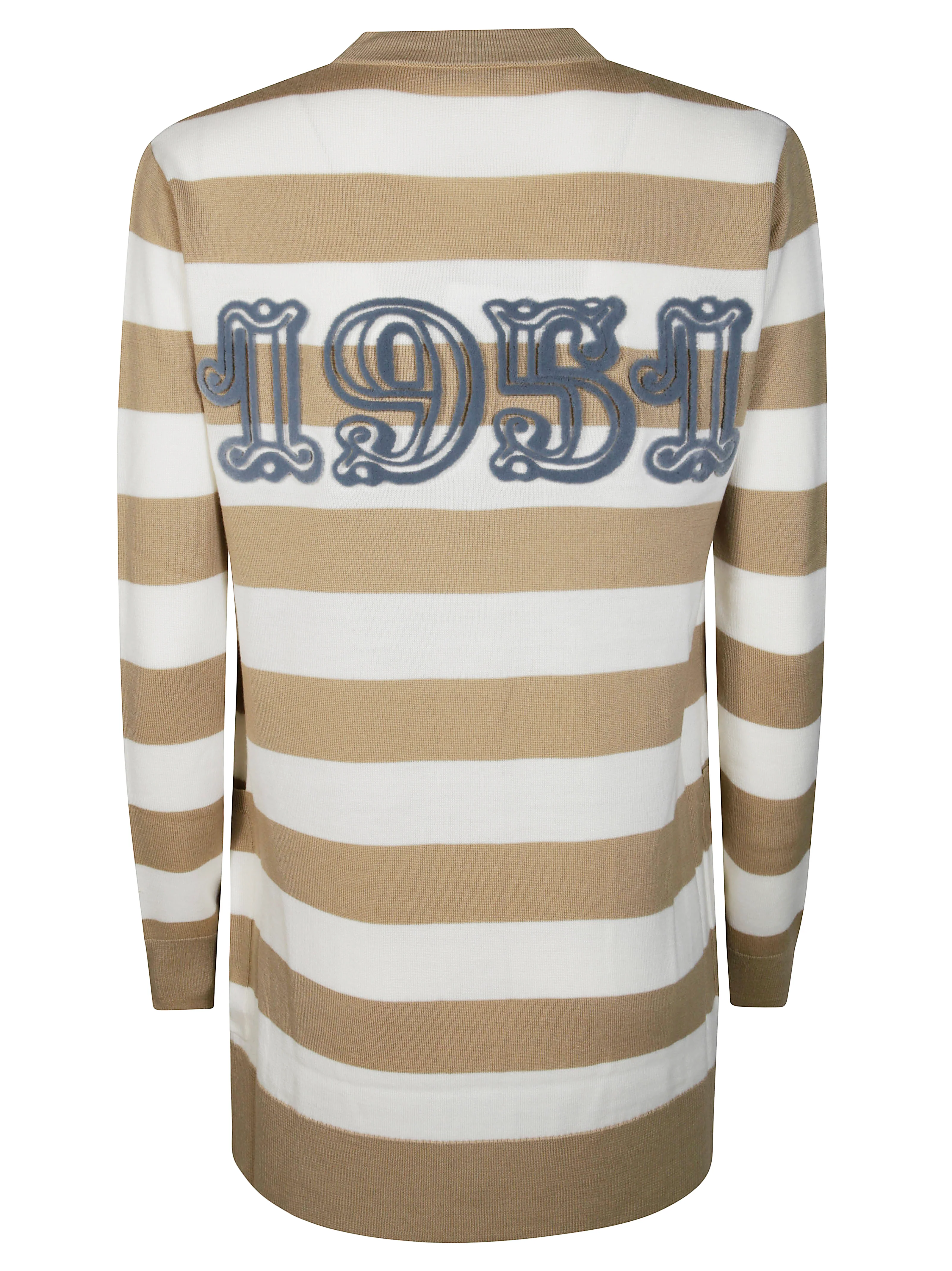 Max Mara Pure Women's Short Sleeve Mini Sweatshirt with Side Slits - Image 2