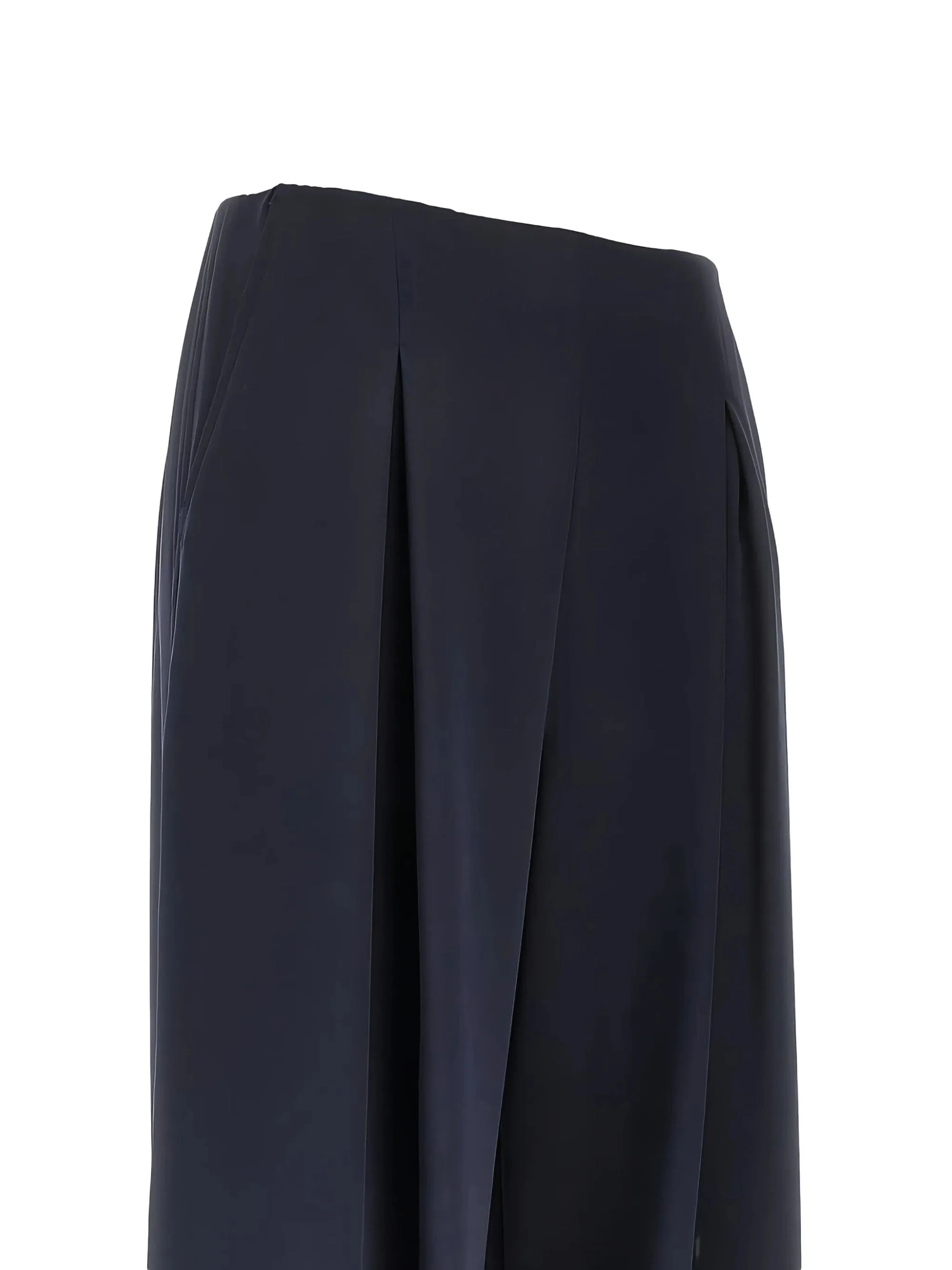 MAX MARA PURE Women's Silk Palude Pants with Front Pleats and Pockets - Image 2