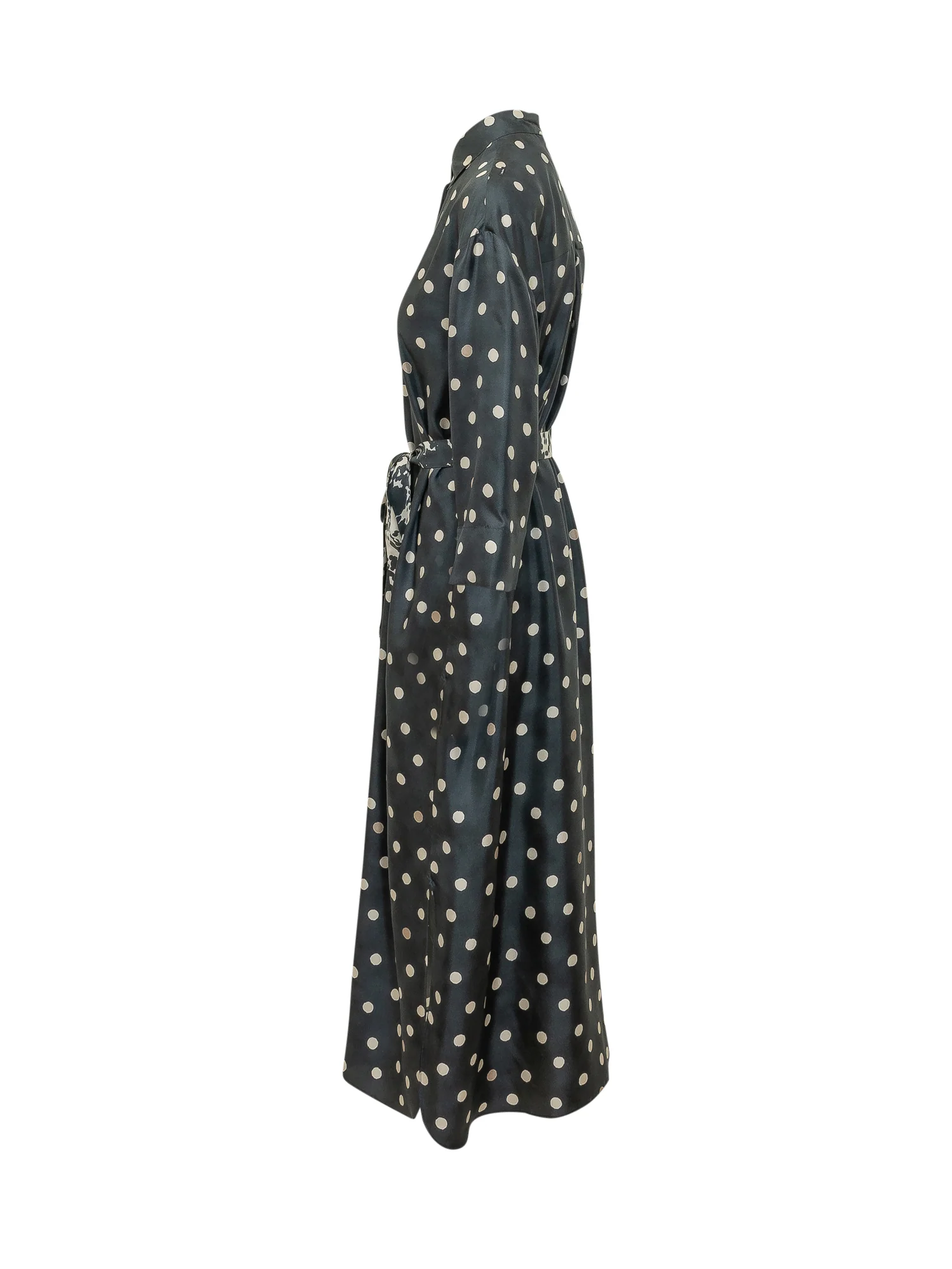 Max Mara`s Chic Chemisier Mini Dress with Belt - Image 3