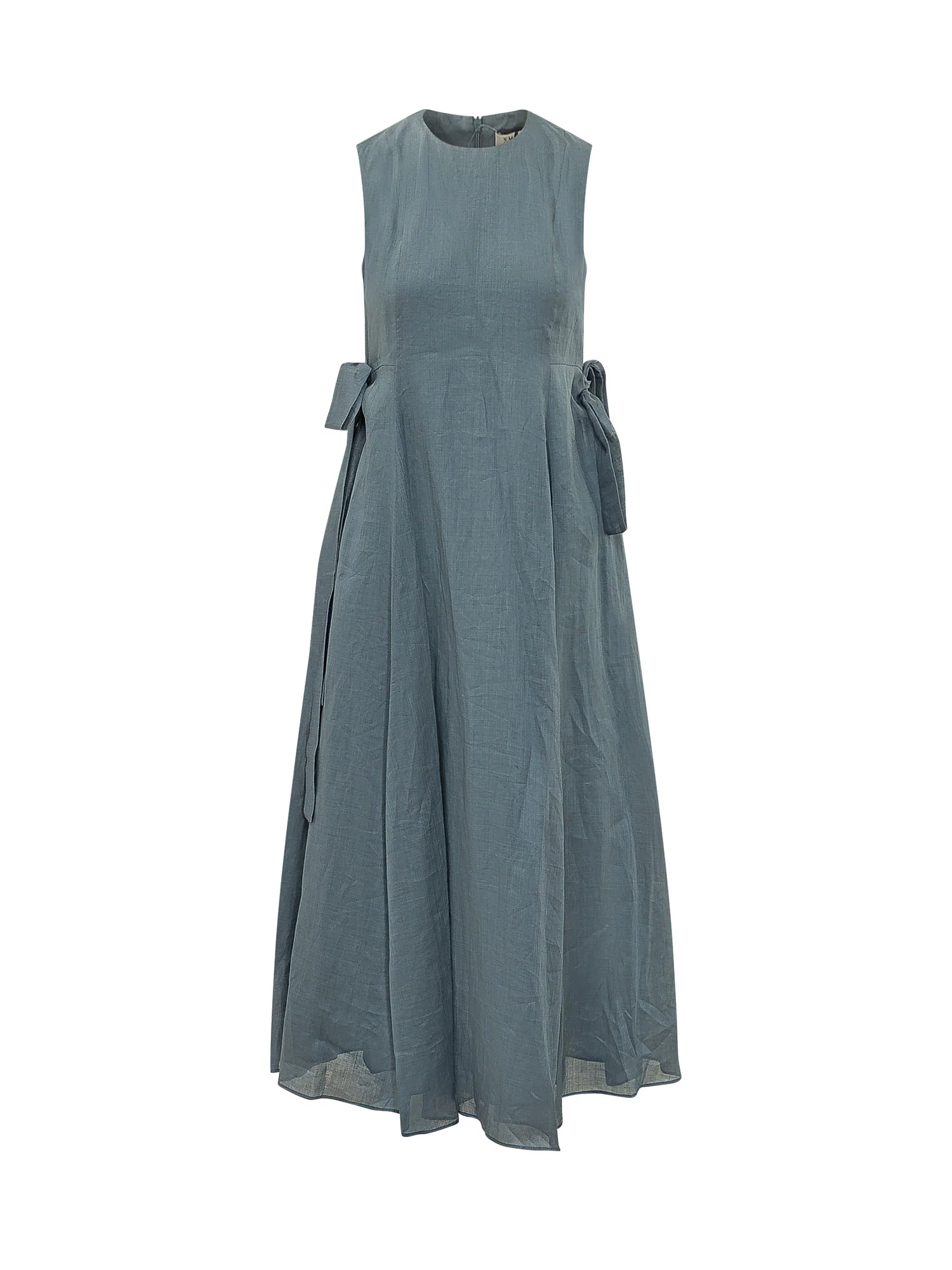 Max Mara`s Sleeveless Long Dress