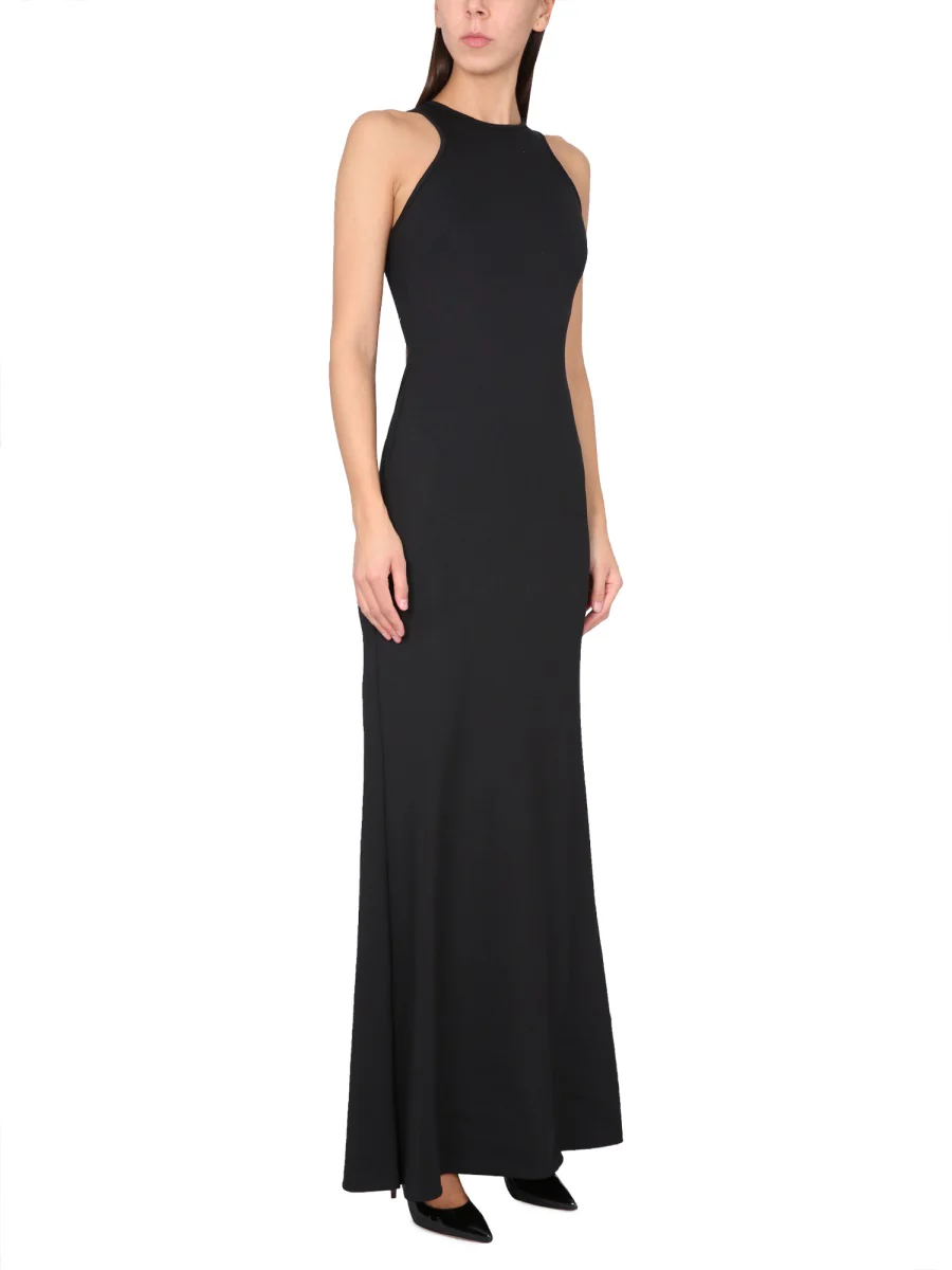 MAX MARA Satin Slip Maxi Dress - Image 2